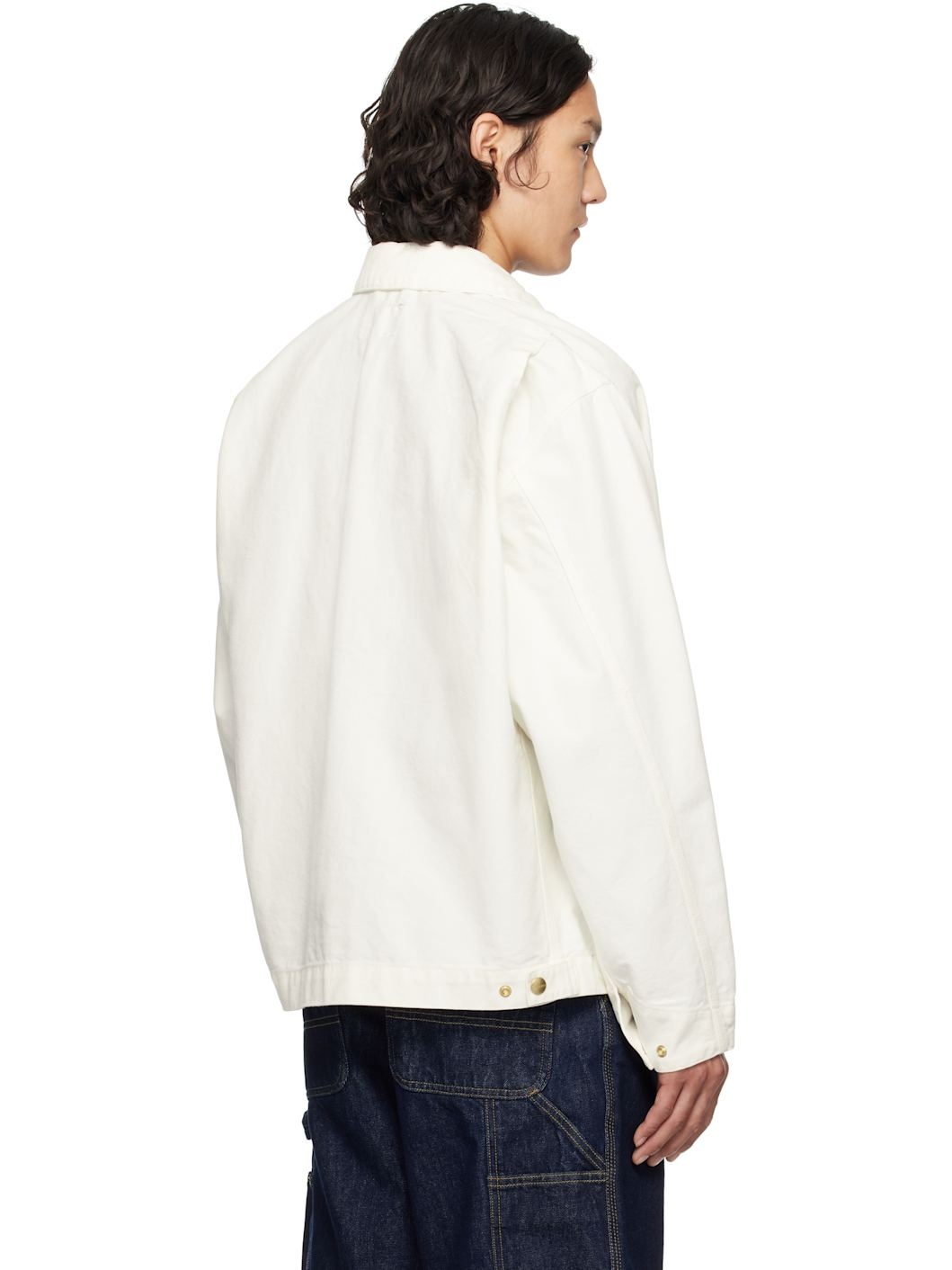 White OG Detroit Jacket - 3