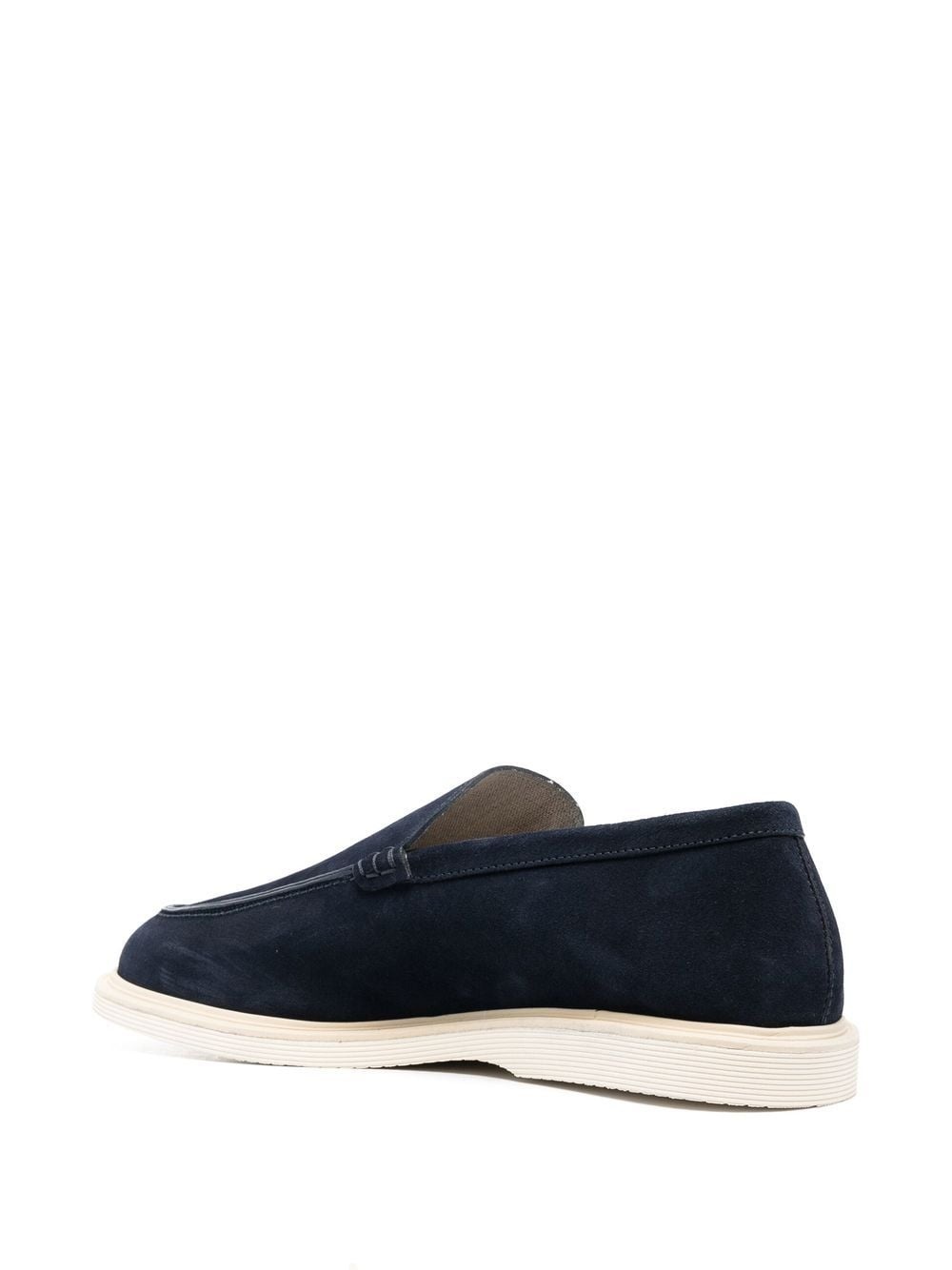 almond-toe suede loafers - 3