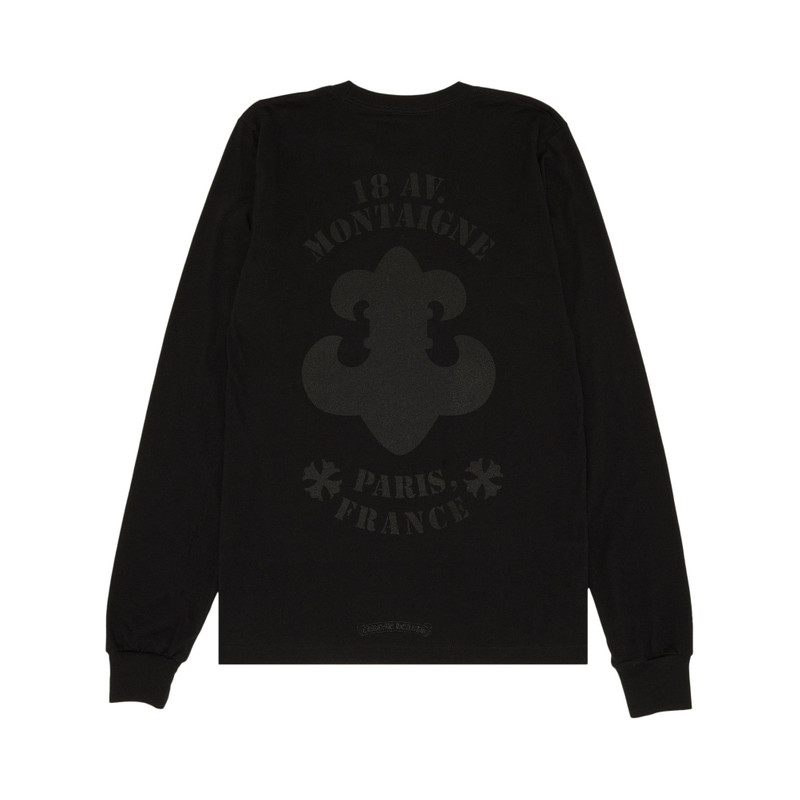 Chrome Hearts Chrome Hearts Paris Exclusive Long-Sleeve T-Shirt 'Black' outlook