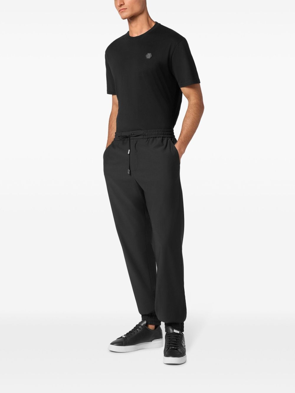 drawstring-waist track pants - 2