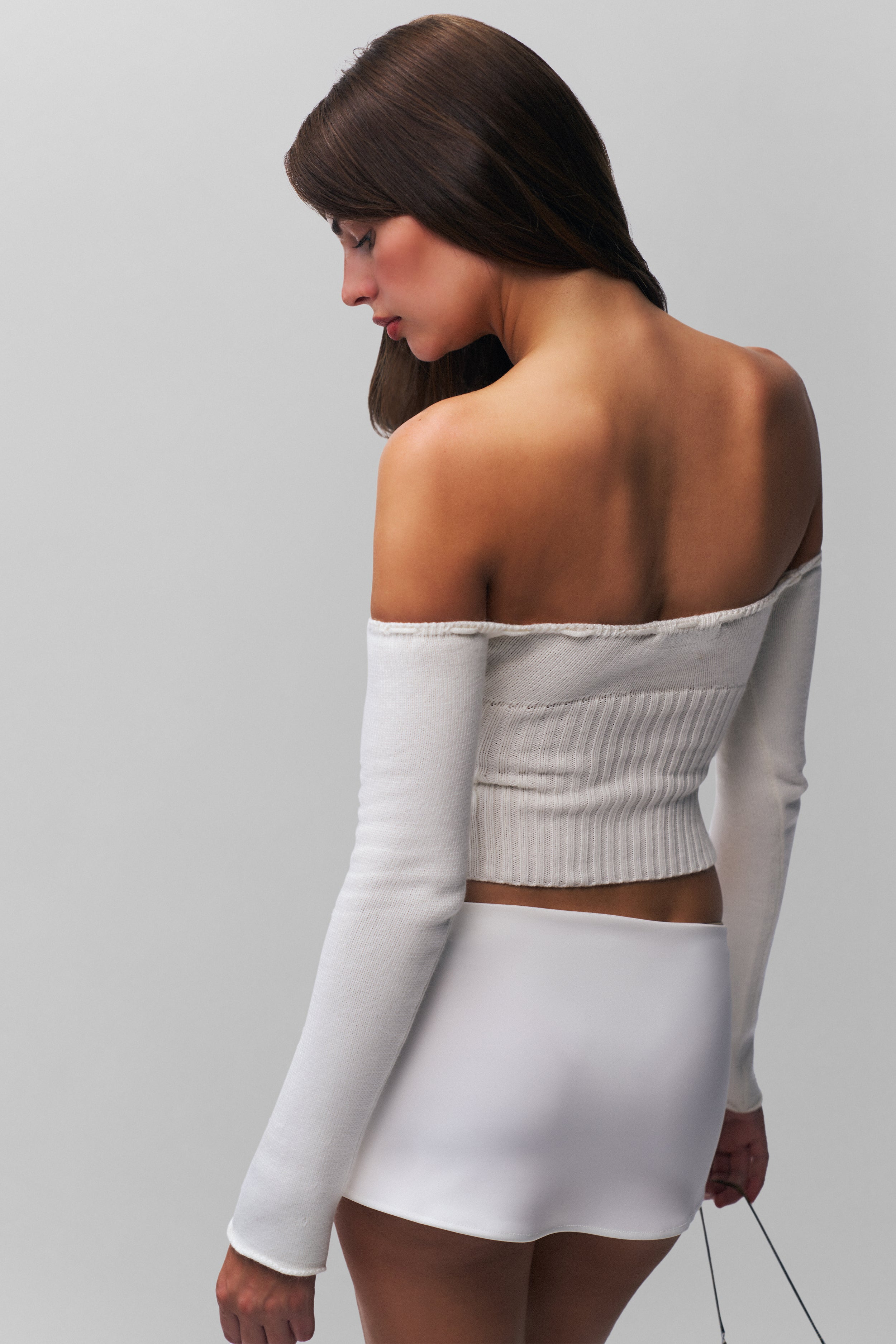 MICRO MINI STRETCH SKIRT - 6