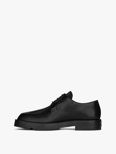 Givenchy SQUARED DERBIES IN BOX LEATHER outlook