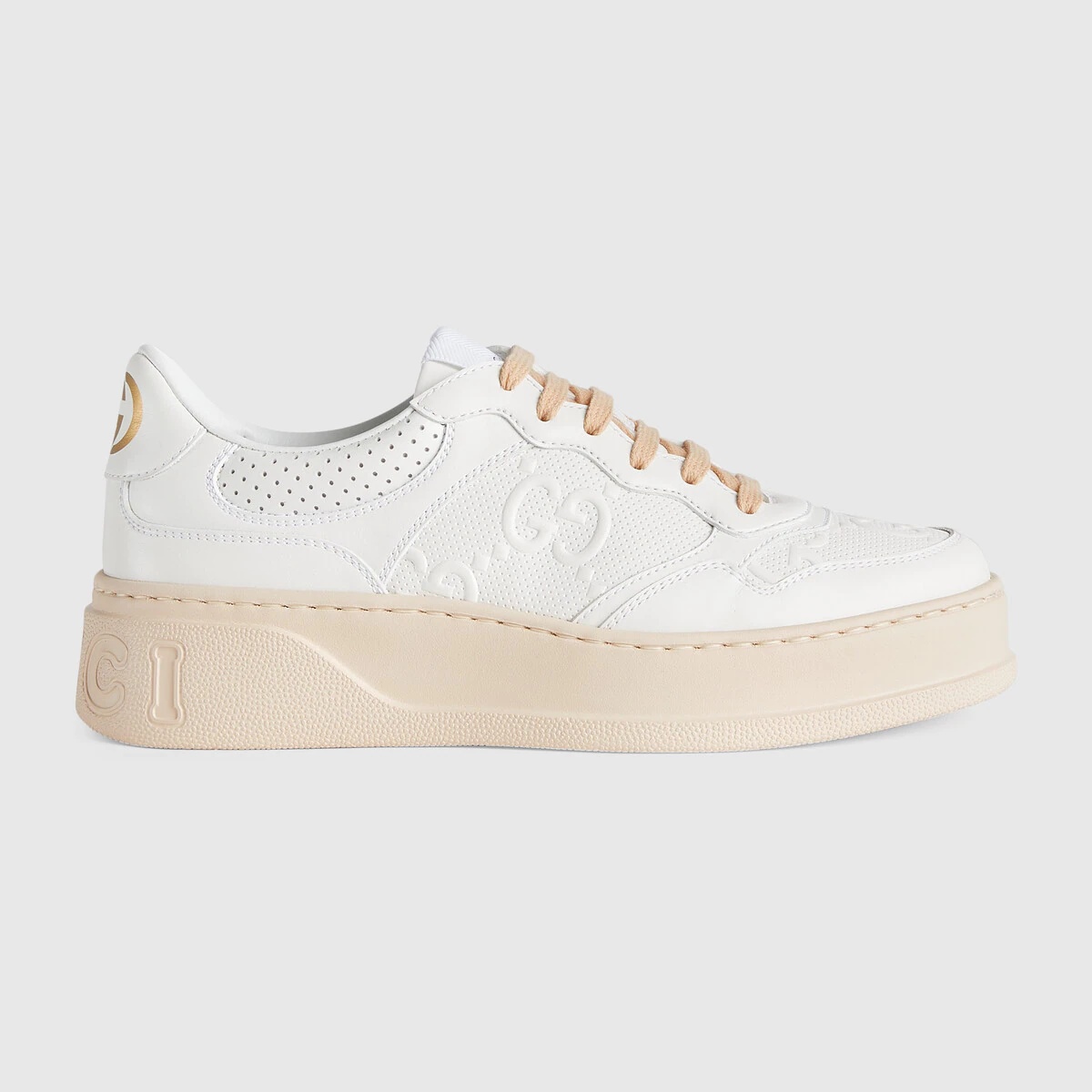 Women's GG embossed sneaker - 1