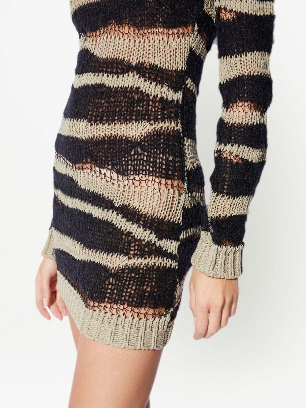 Akamu striped mini dress - 5