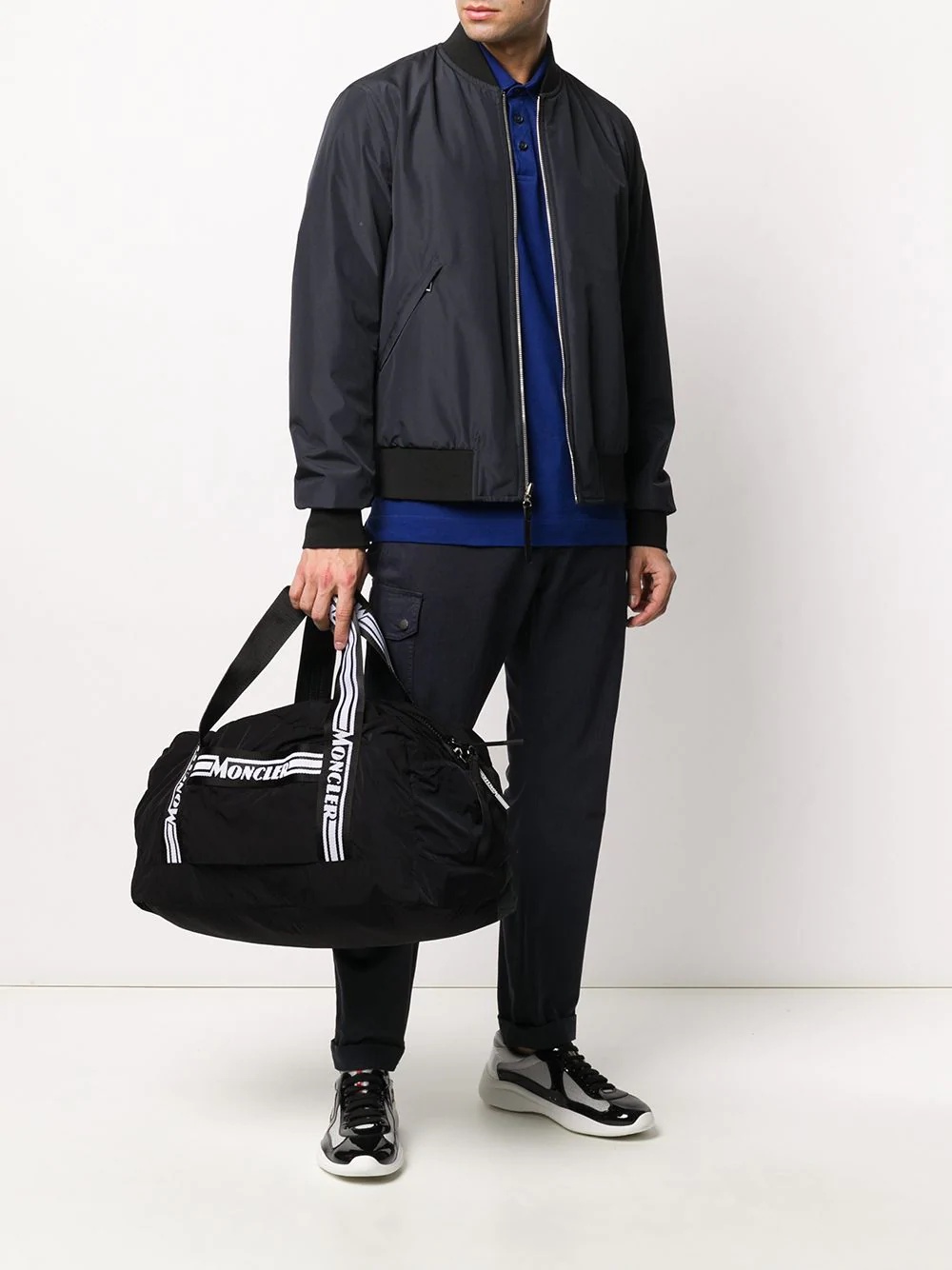 logo print holdall - 2