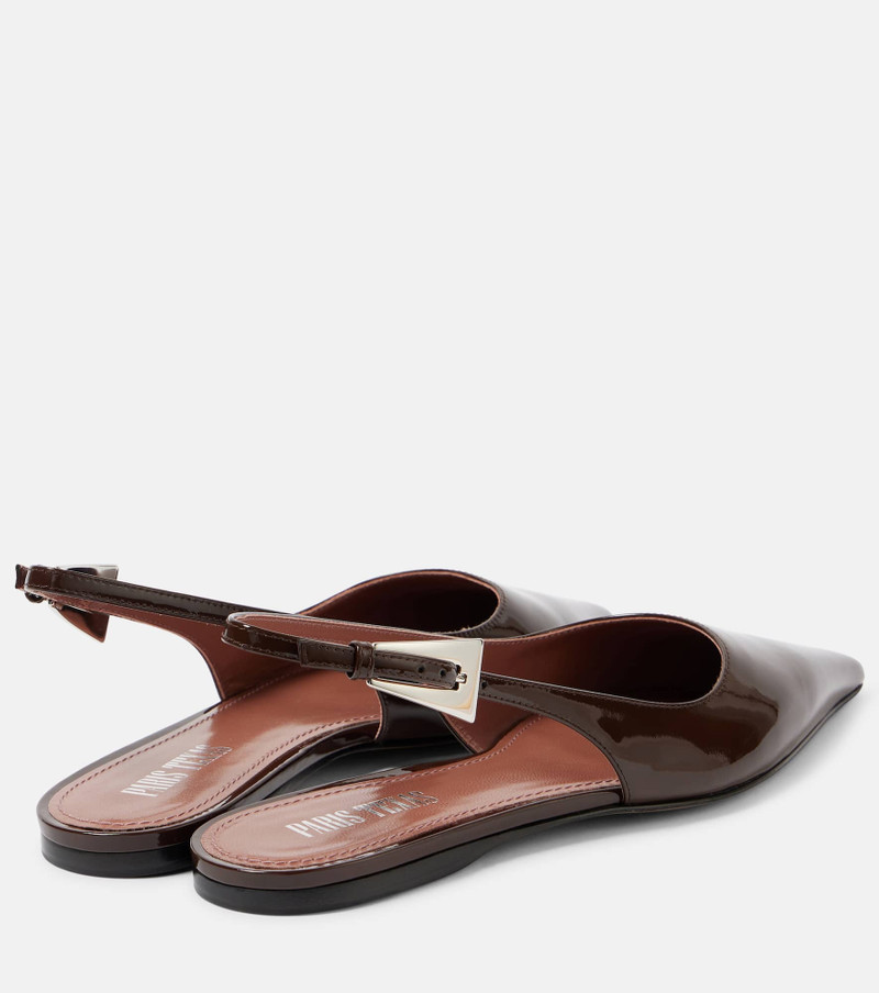 PARIS TEXAS Jessica 10 patent leather slingback flats outlook