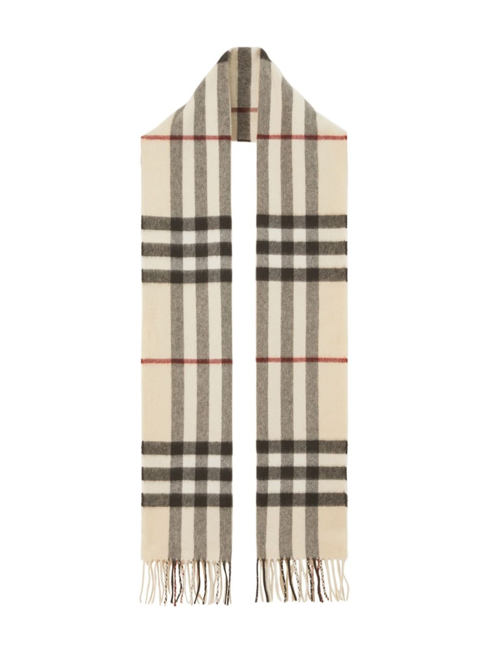 The Burberry Check cashmere scarf - 3