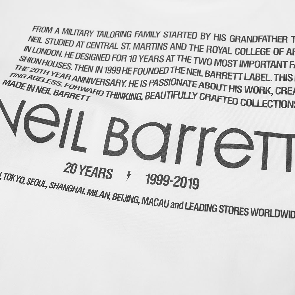 Neil Barrett Collection Date Tee - 4