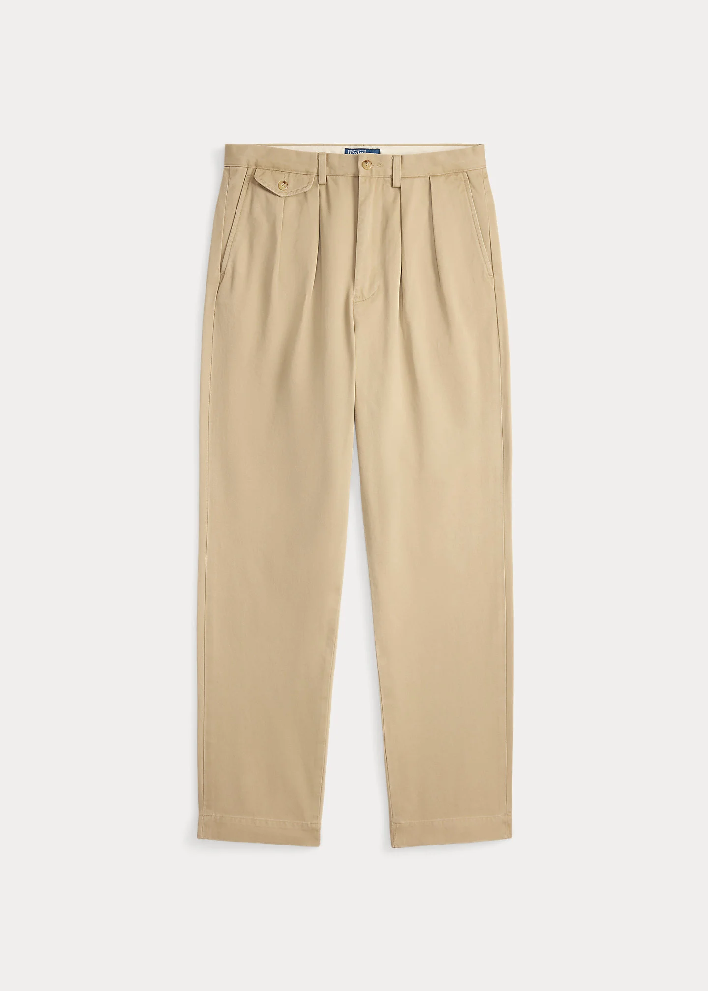 Whitman Relaxed Fit Pleated Chino Pant - 1