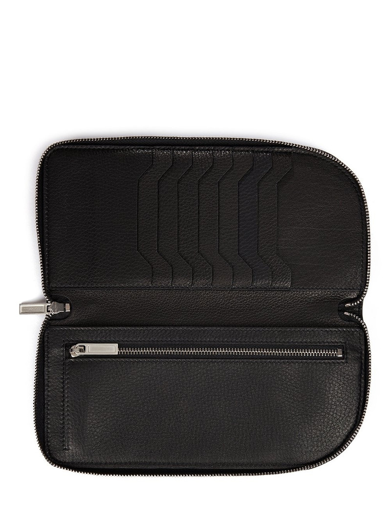 Black Leather Passport Holder 6