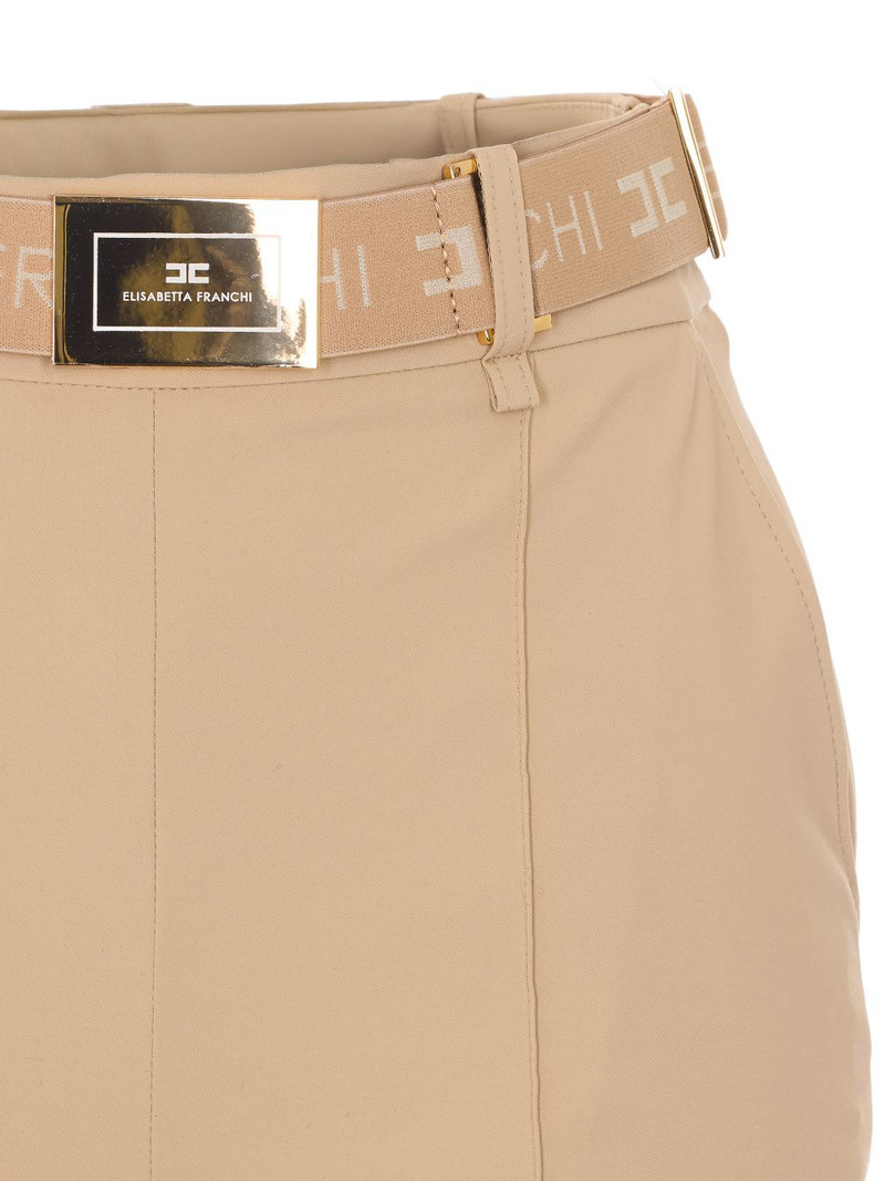 logo-belt shorts 4