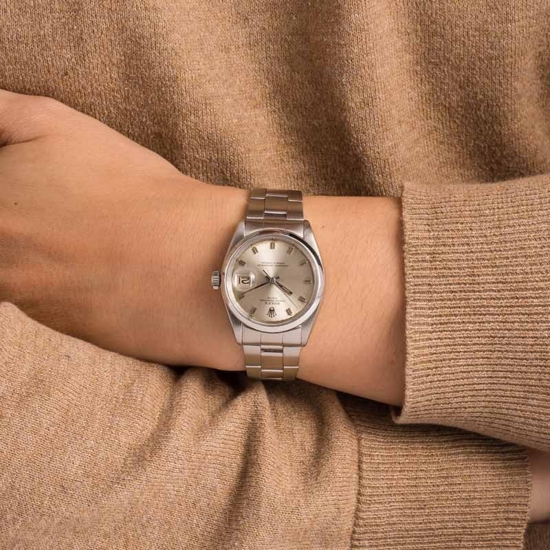 Vintage Rolex Date 1500 steel - 5