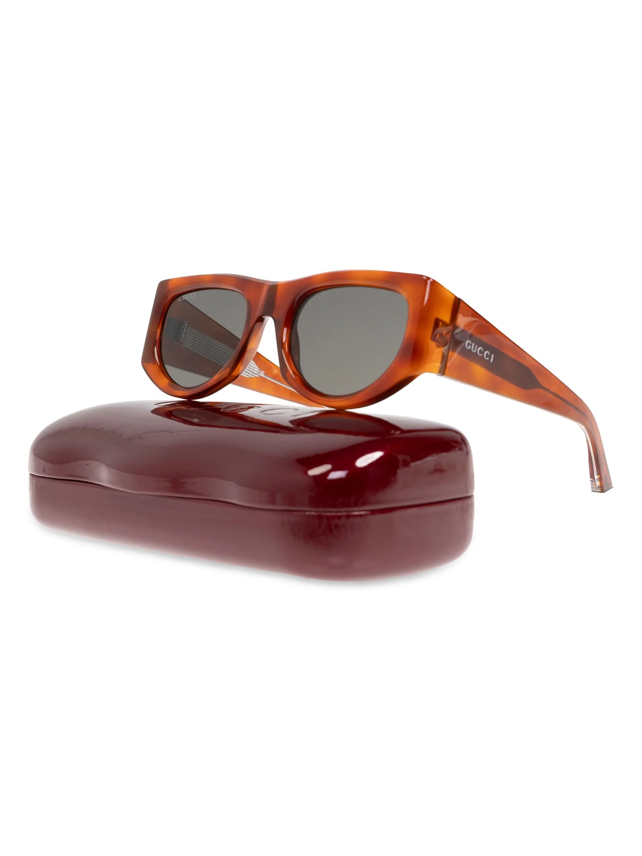Oval-frame Sunglasses - 3