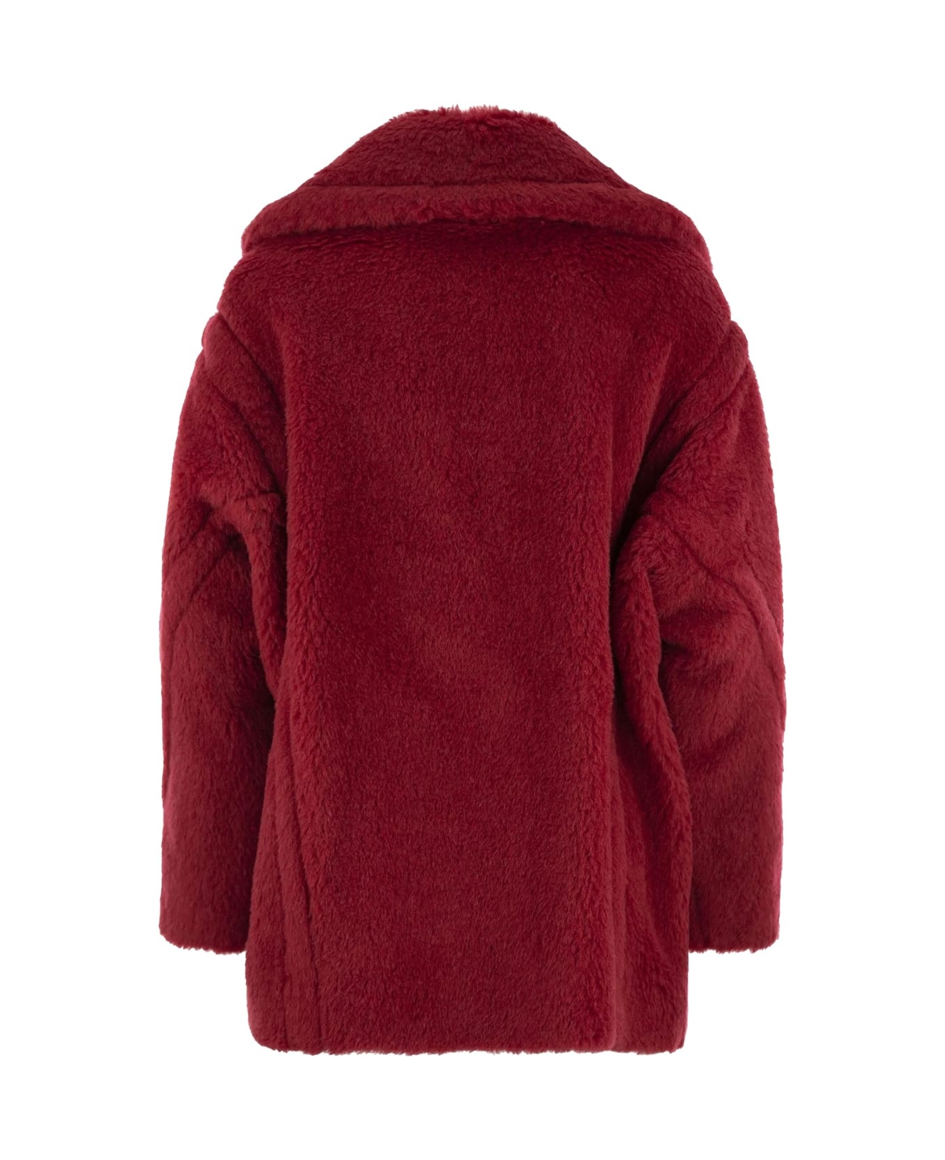 Double-breasted Long-sleeved Coat - 2