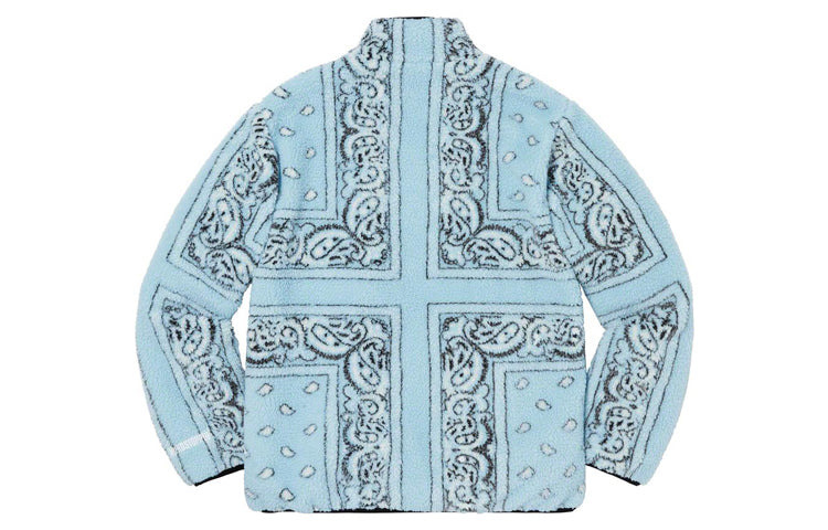 Supreme FW19 Week 3 Reversible Bandana Fleece Jacket SUP-FW19-343 - 2