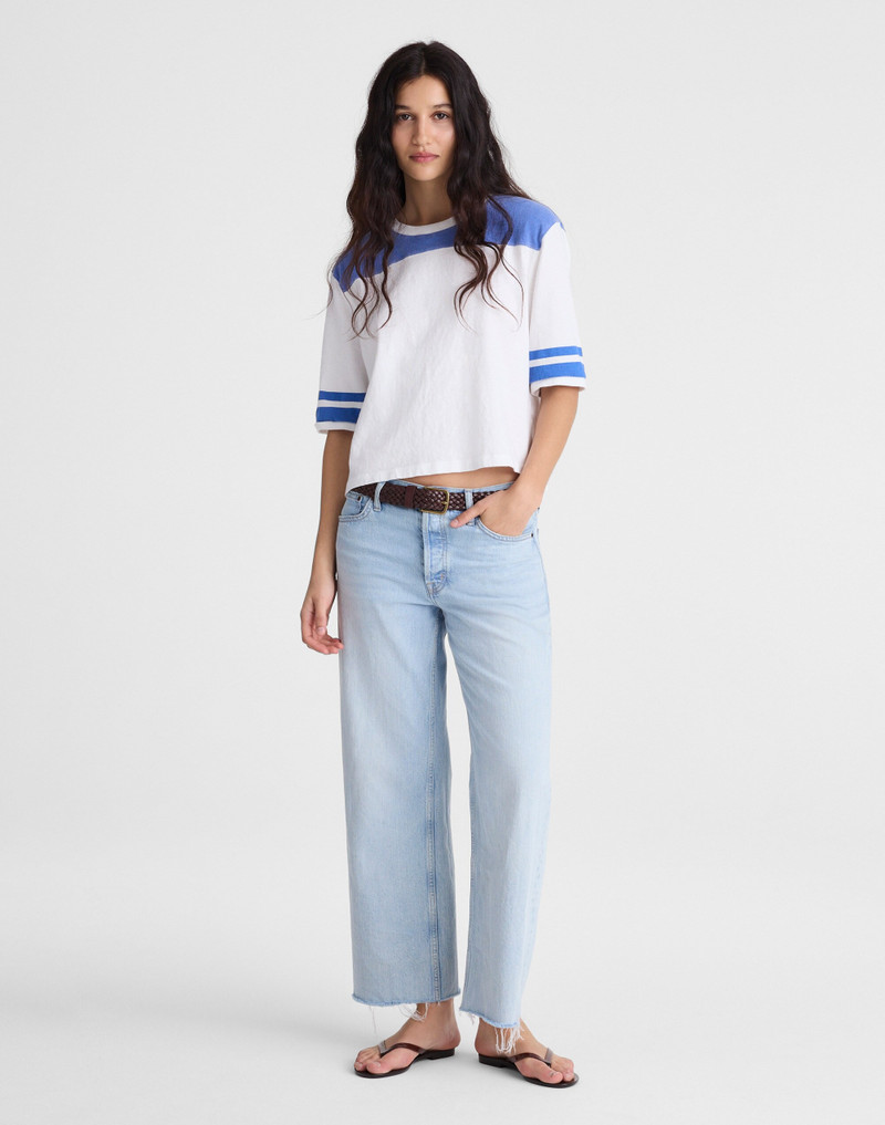 The Relaxed Varsity Tee in Vintage Jersey 3