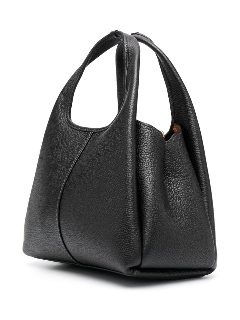 pebbled-leather tote bag 3