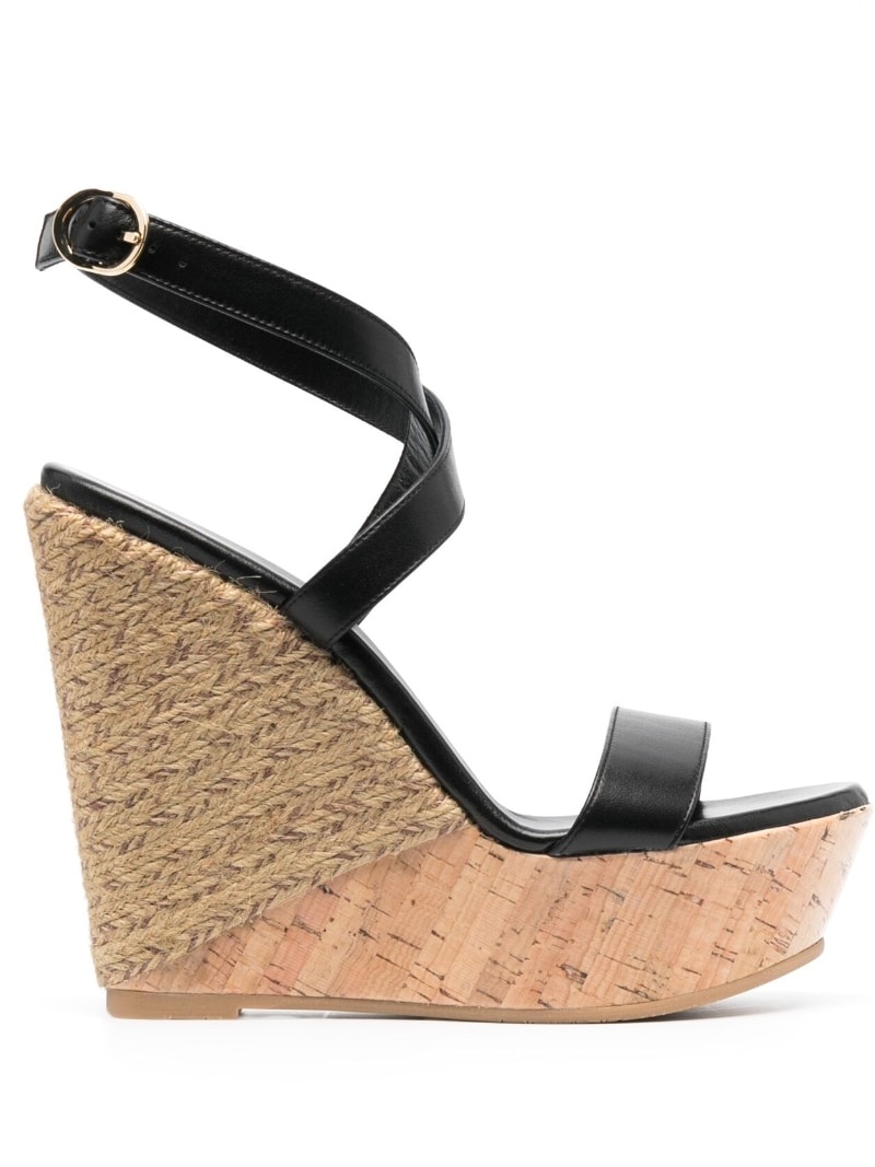 140mm platform-wedge sandals - 1