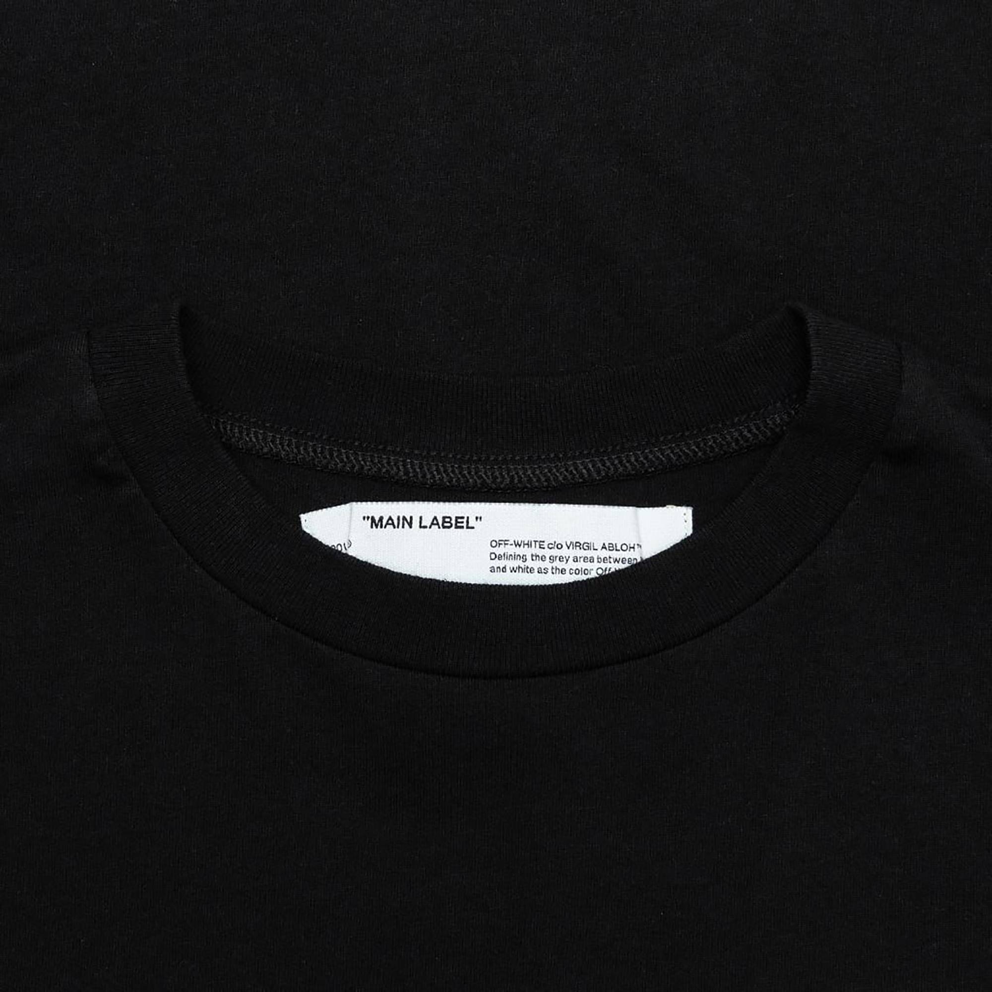Off-White Tape Arrows Short Sleeve Over T-Shirt 'Black' - 3