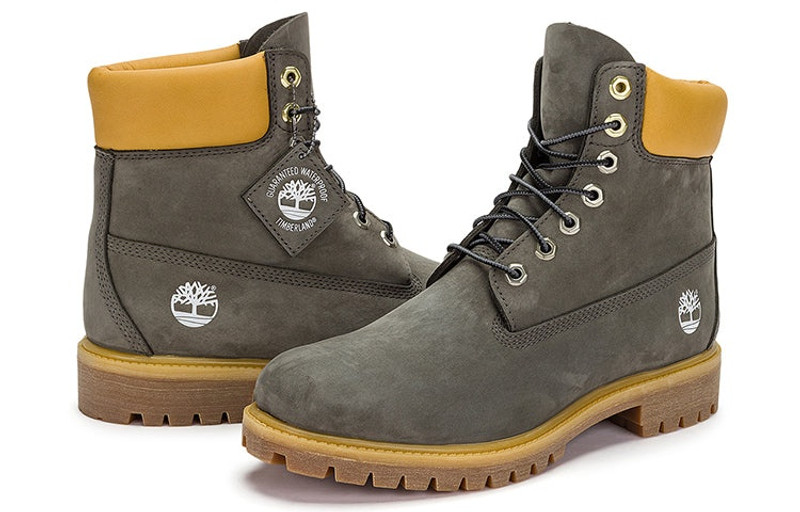 Timberland Timberland 6 Inch Premium Waterproof Boot 'Dark Green Nubuck' A6873W outlook