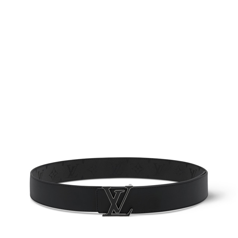 LV Initiales Monogram Reflective 40mm Reversible Belt 4