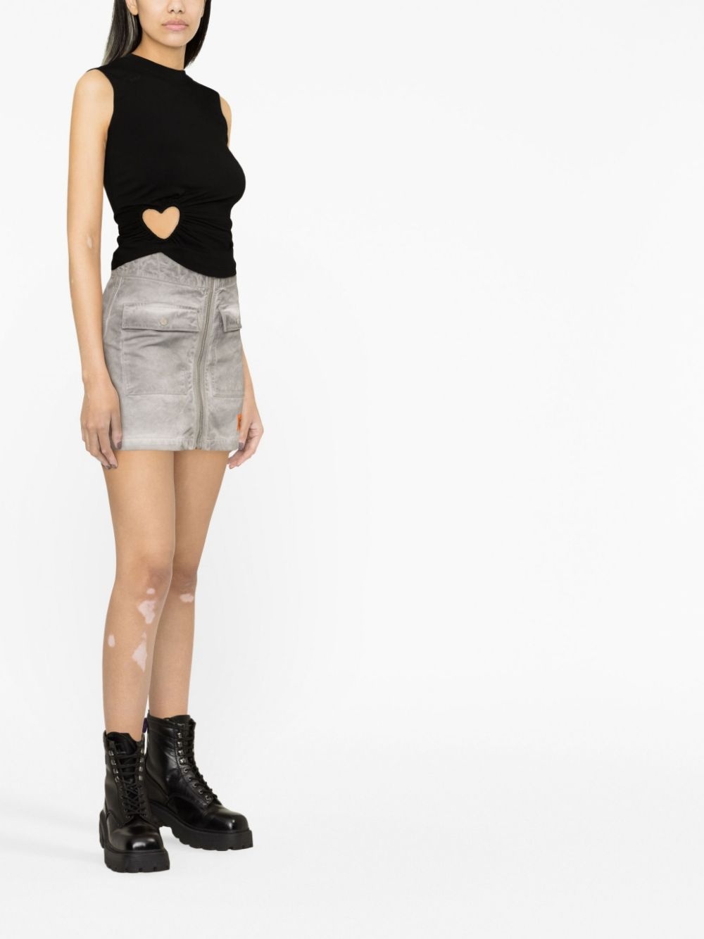 heart cut-out top - 3