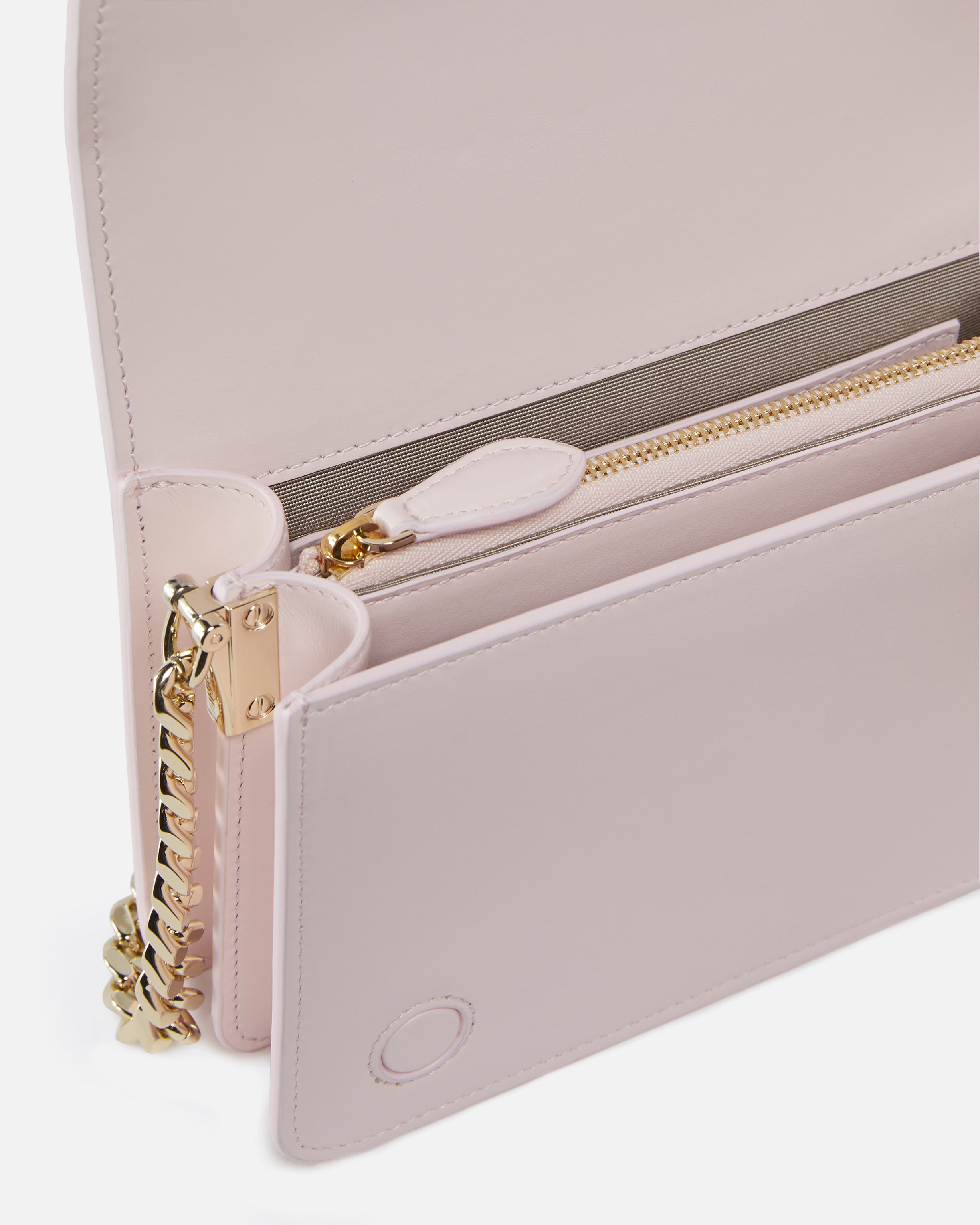 PINKO GALLERIA FULL-RHINESTONE MINI LOVE BAG CLICK - 4