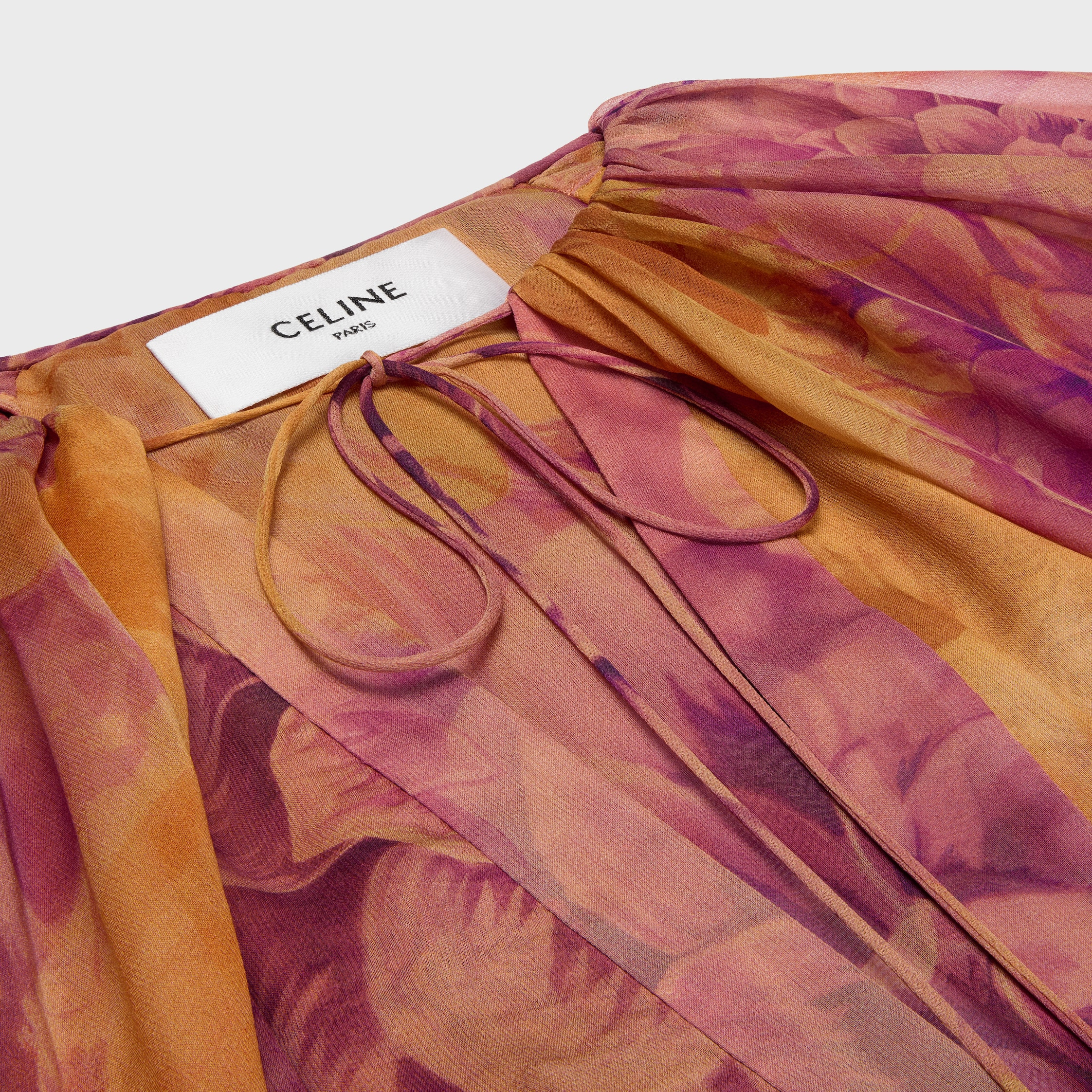 caftan dress IN silk muslin - 3