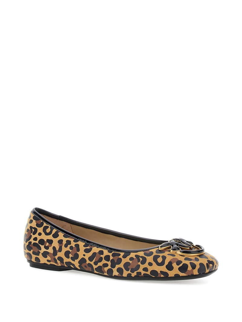 PINKO leopard-print ballerina flats outlook