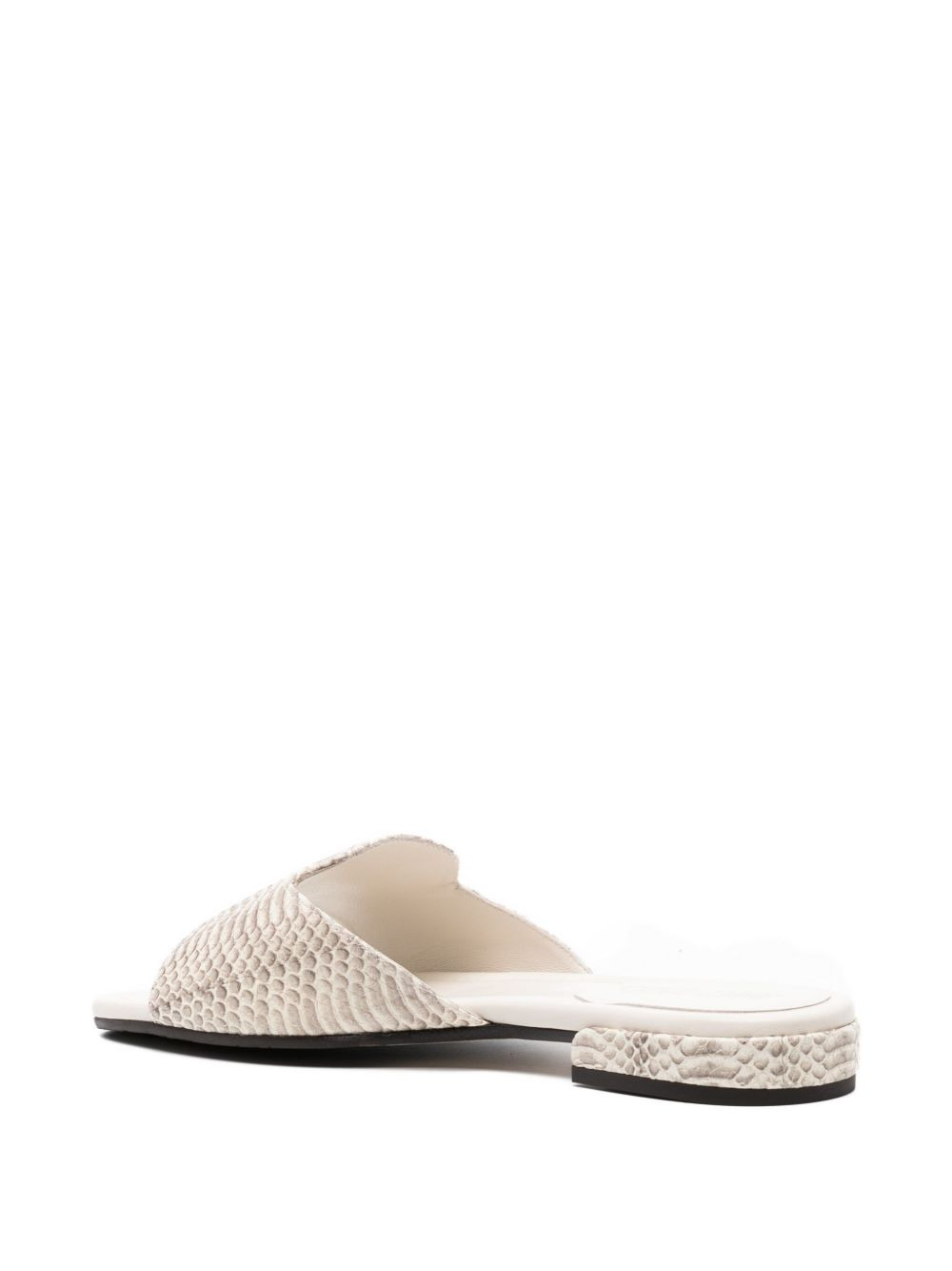 Dina snakeskin-print sandals - 3