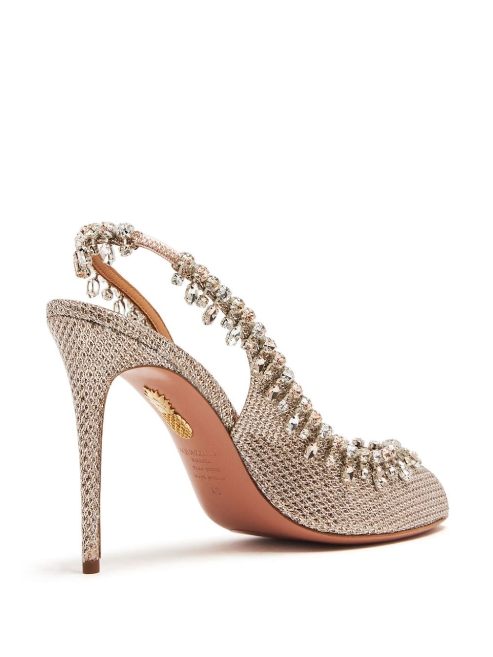 Temptation 105mm crystal-embellished sandals - 3