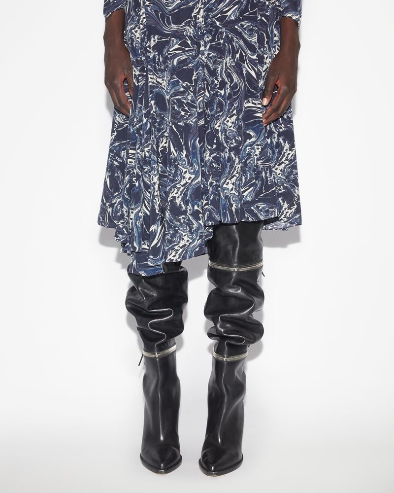 TOSCANE SILK SKIRT - 4