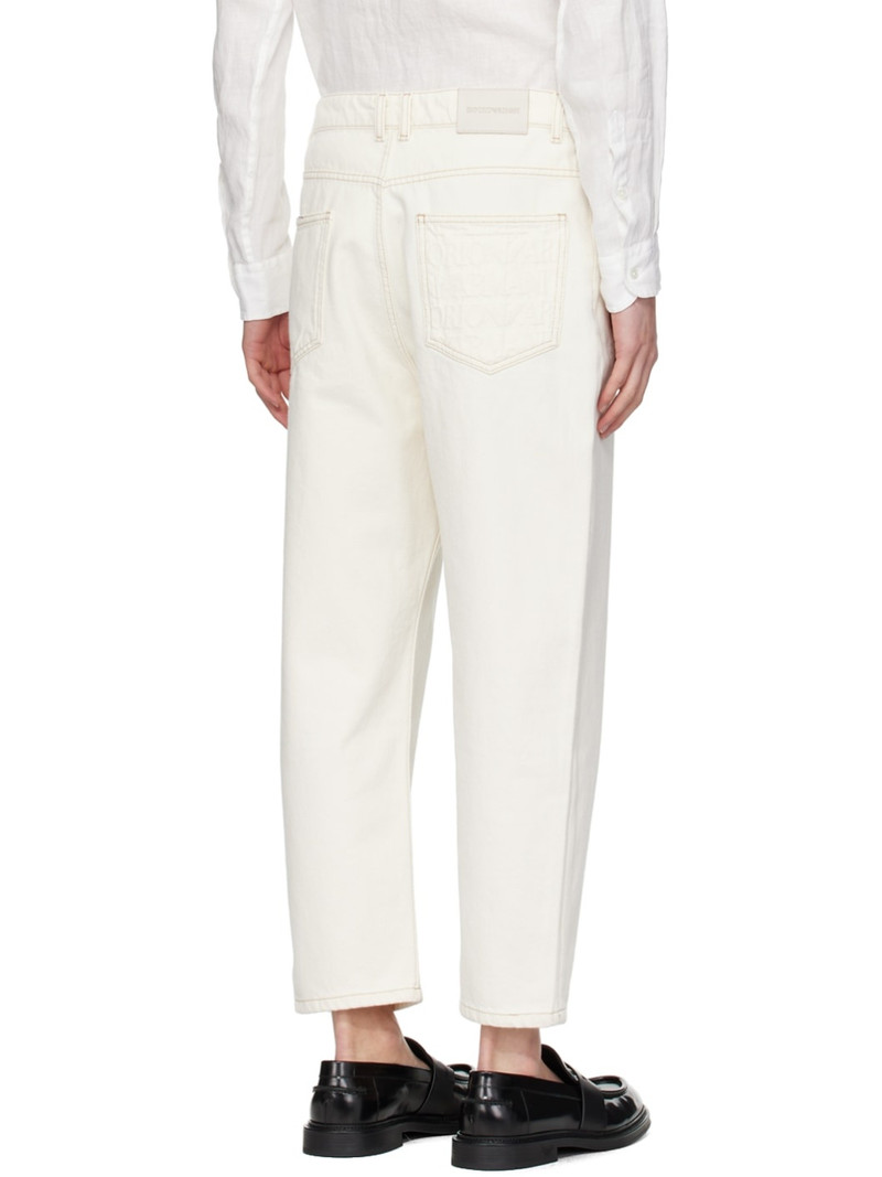 Off-White Embossed Jeans 3