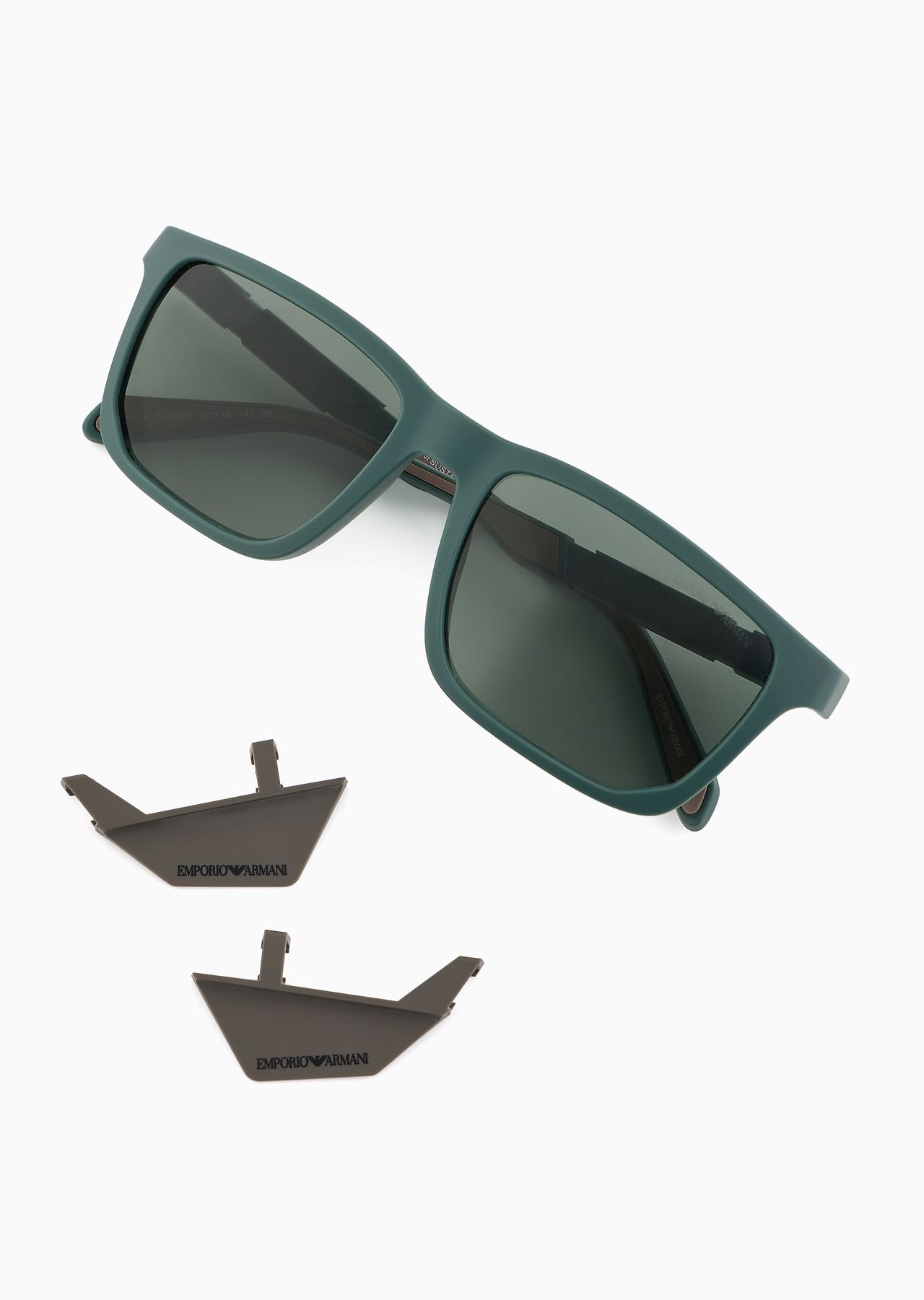 Men’s rectangular sunglasses - 2