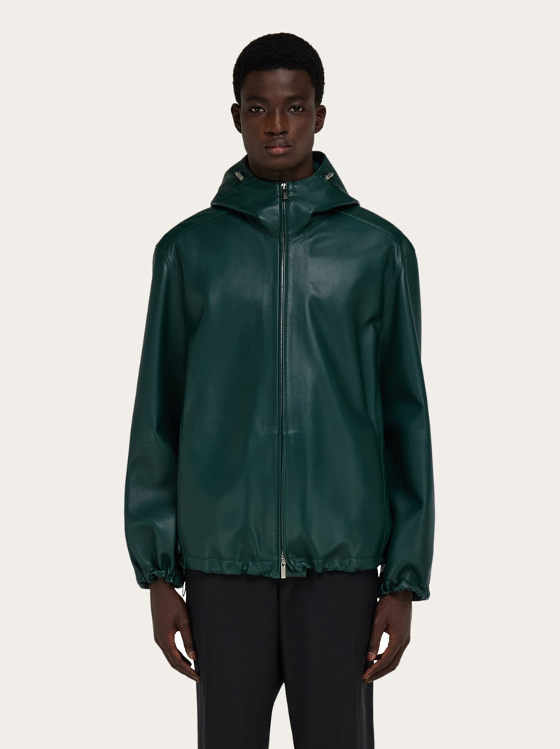 FERRAGAMO Nappa leather jacket outlook