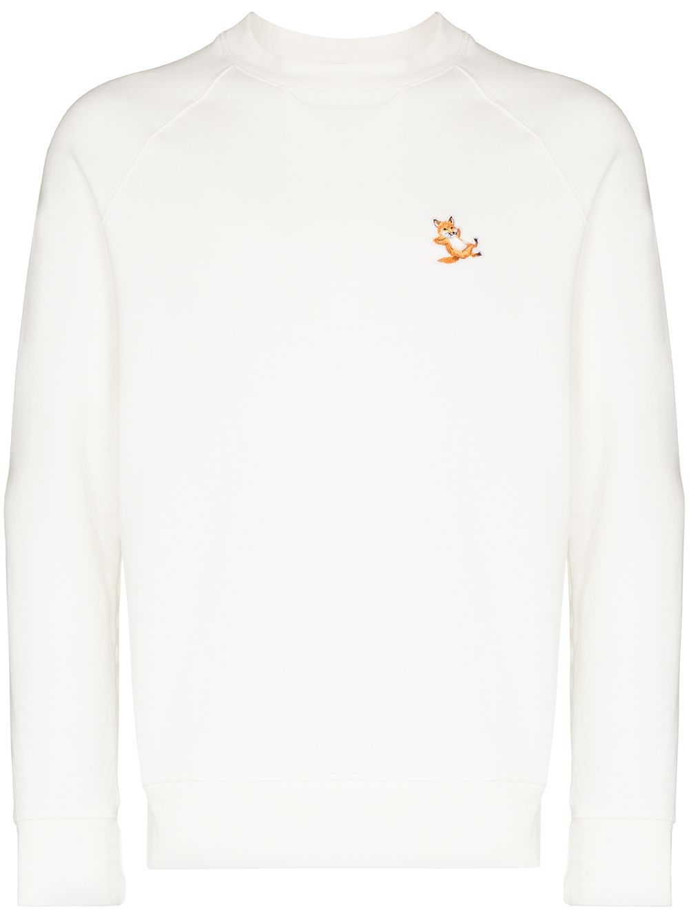 Chillax Fox logo-patch sweatshirt - 1