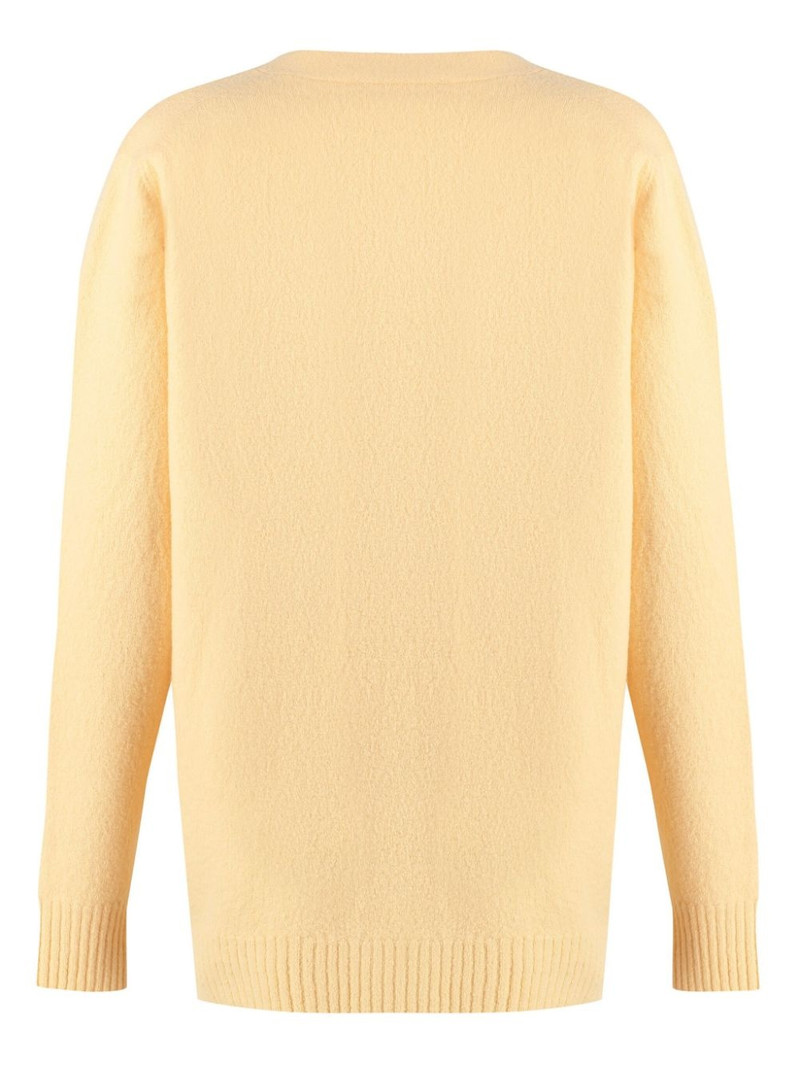 Jil Sander merino wool cardigan outlook