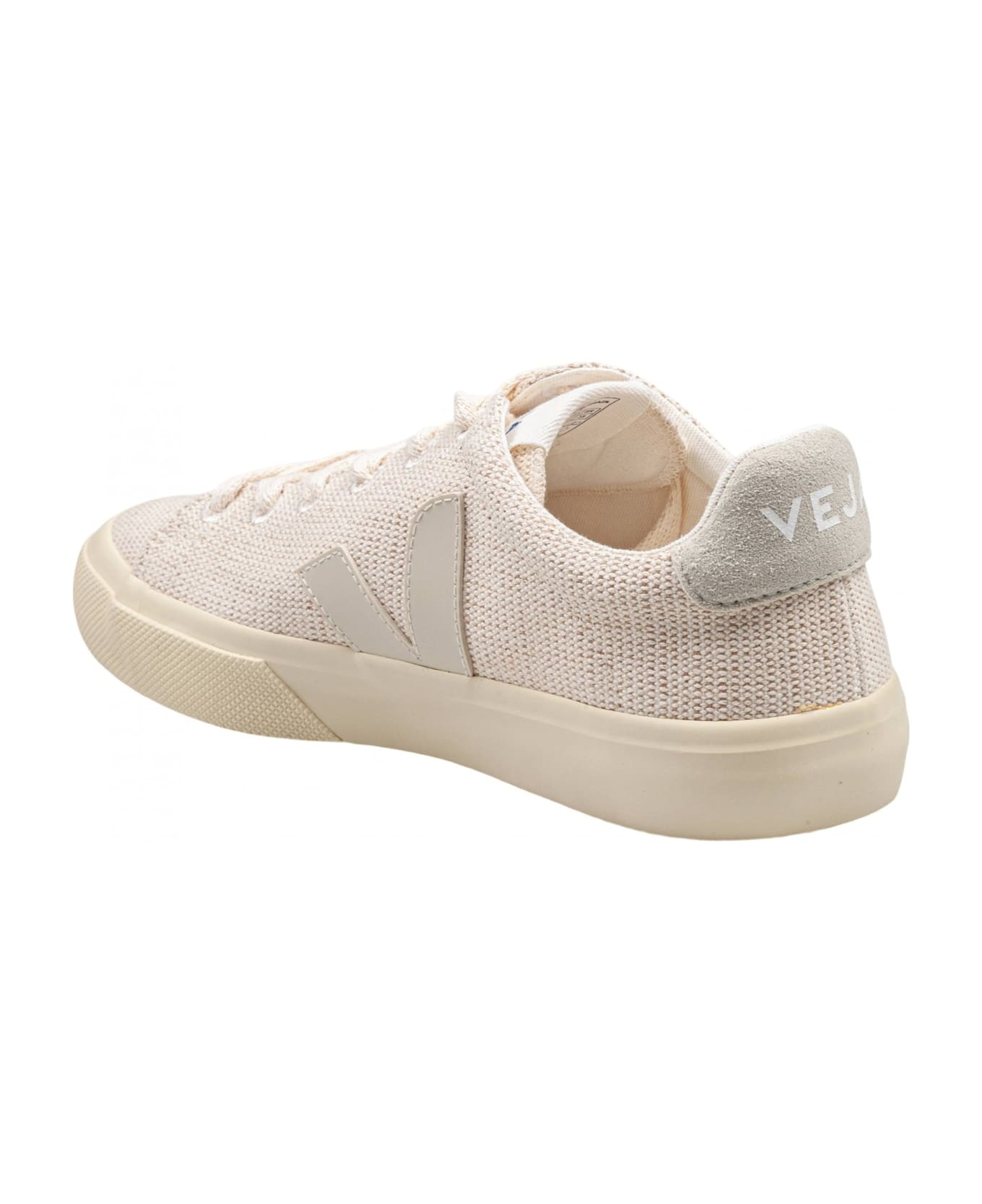 Sneakers Campo In Tessuto Color Juta - 3
