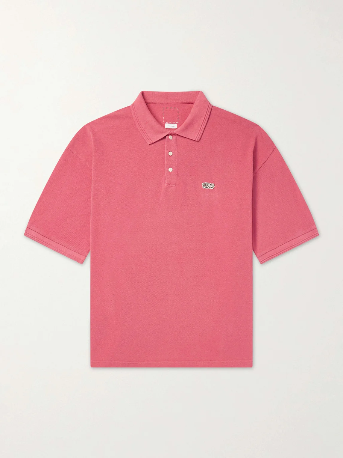 Logo-Embroidered Cotton Polo Shirt - 1