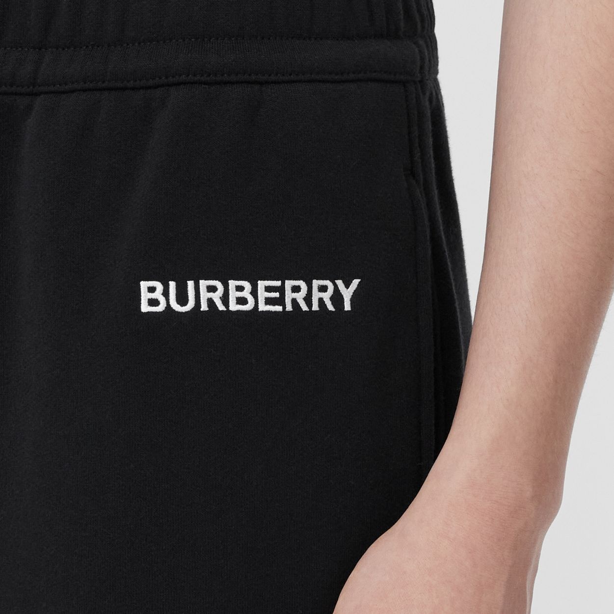 Monogram Motif Cotton Jogging Pants - 5