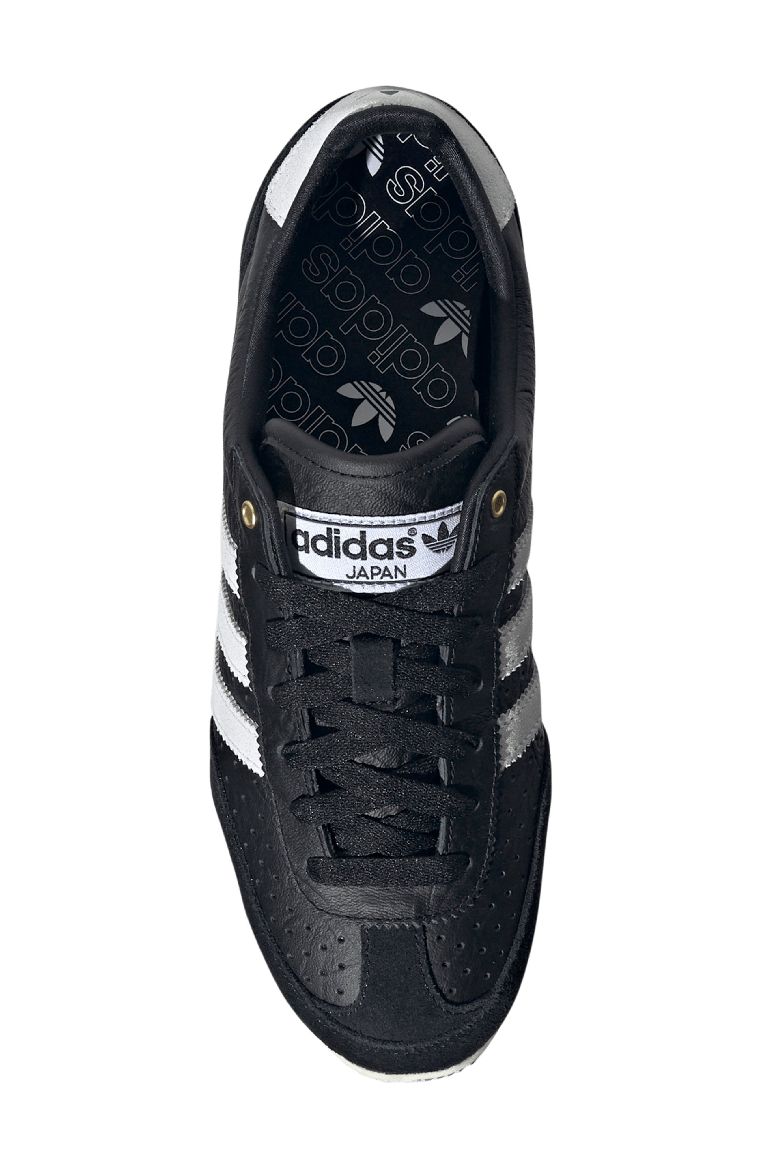 adidas Japan Low Top Sneaker in Cblack/ftw at Nordstrom - 4