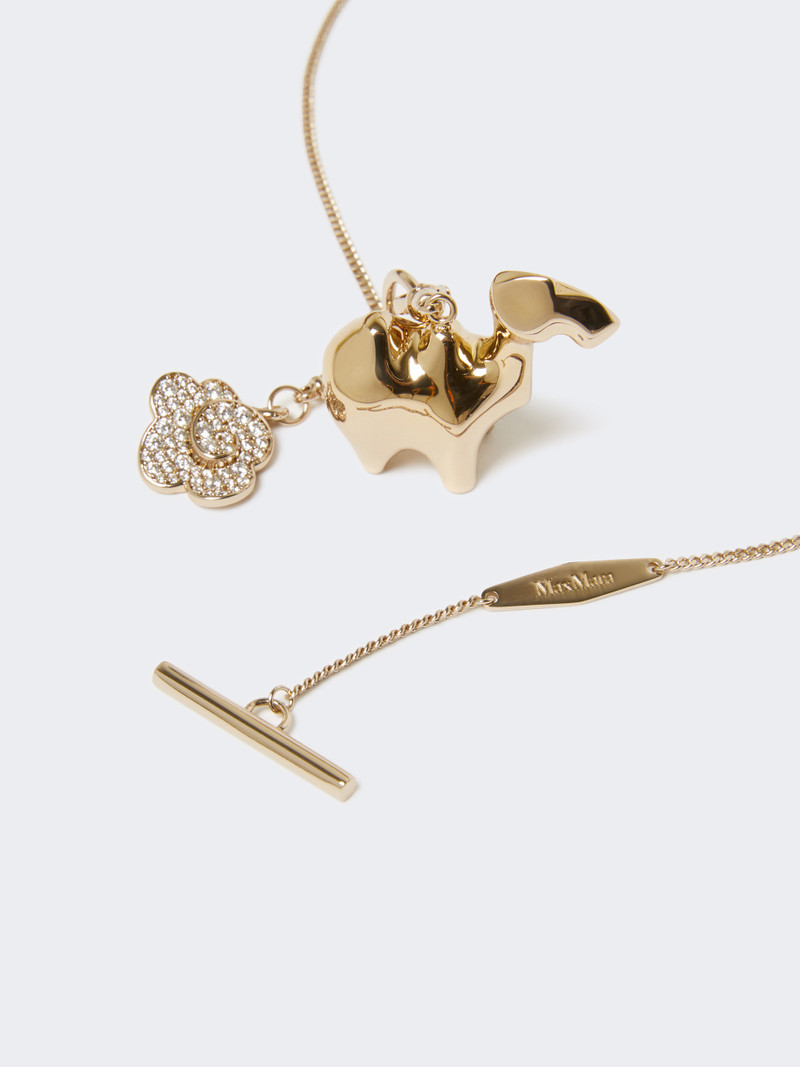 Max Mara MMZOO Long necklace with pendants outlook