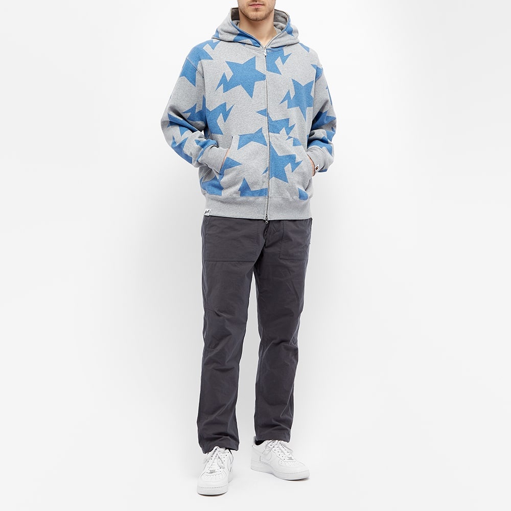 A Bathing Ape Relaxed Sta Pattern Zip Hoody - 7