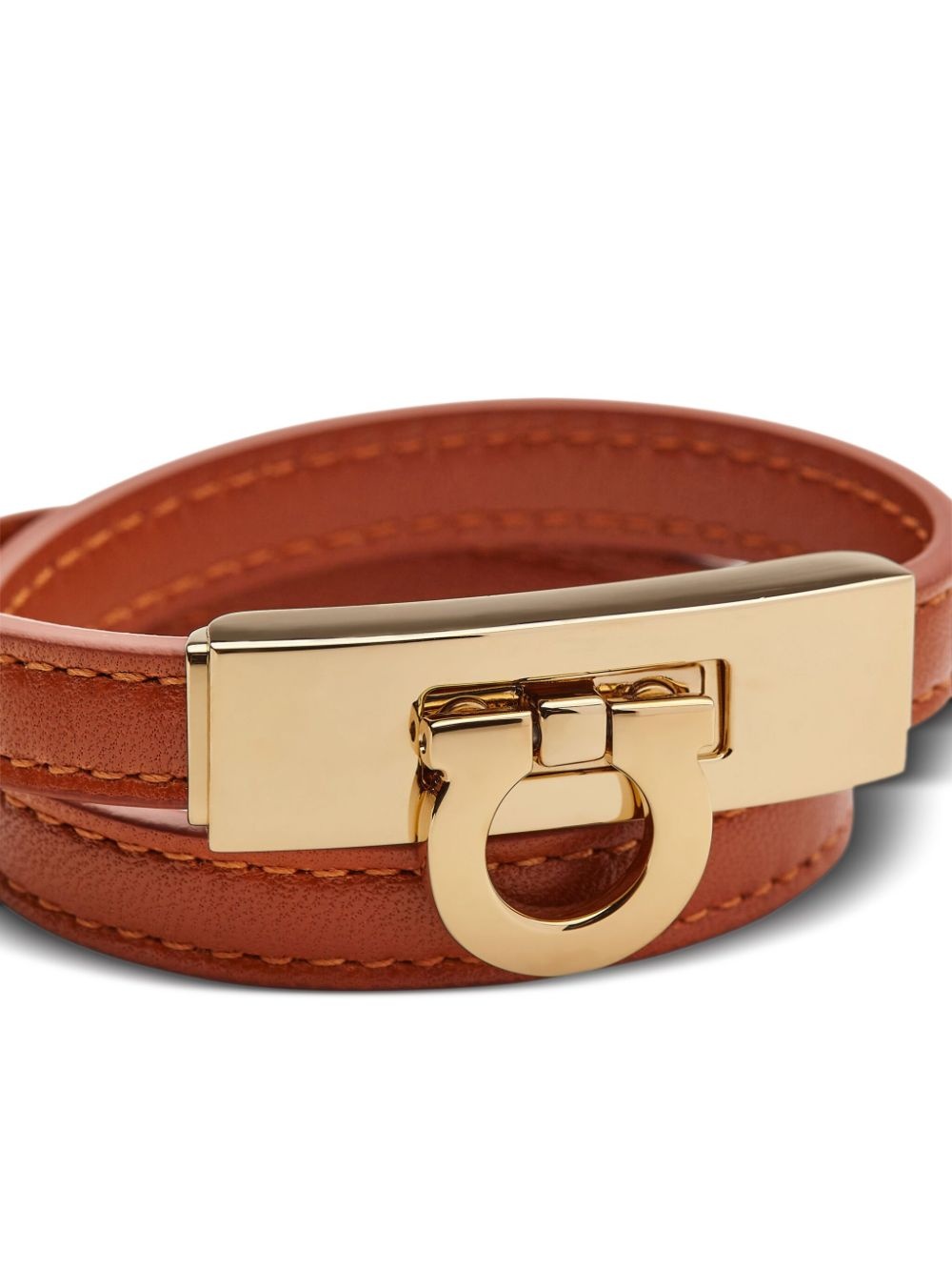 Gancini double twist bracelet - 2