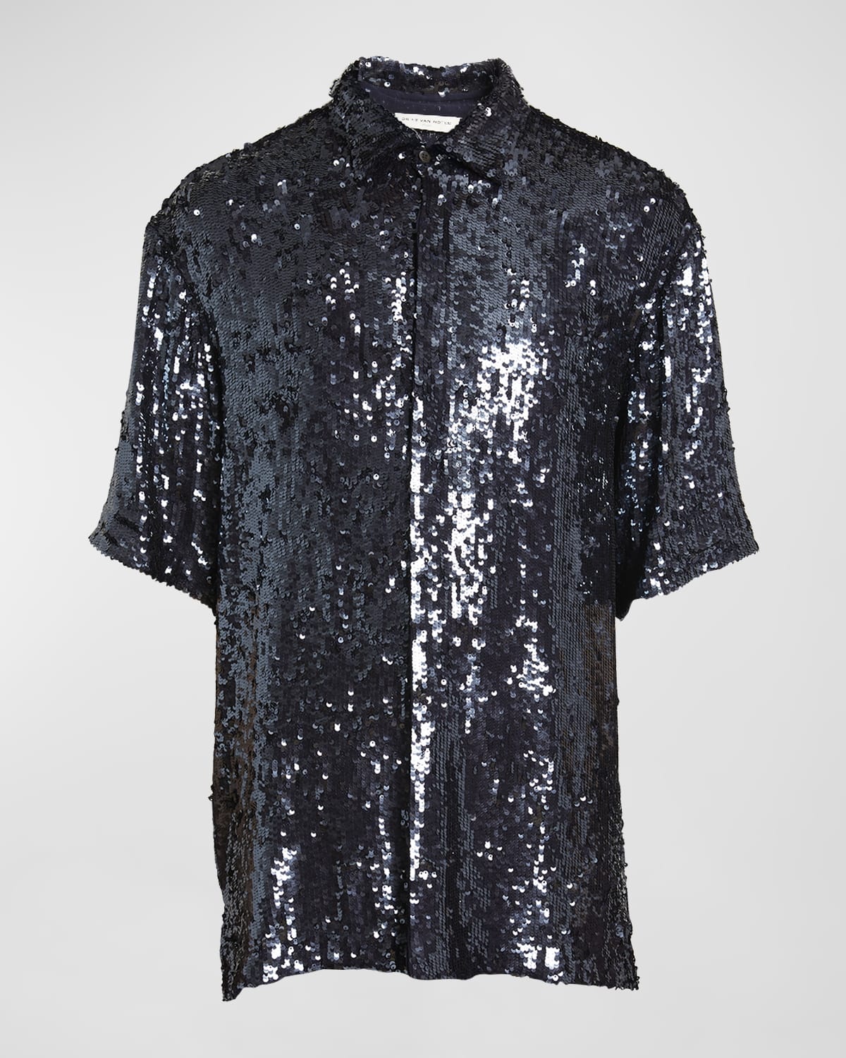 Men's Cassidye Sequin Button-Down Shirt - 1