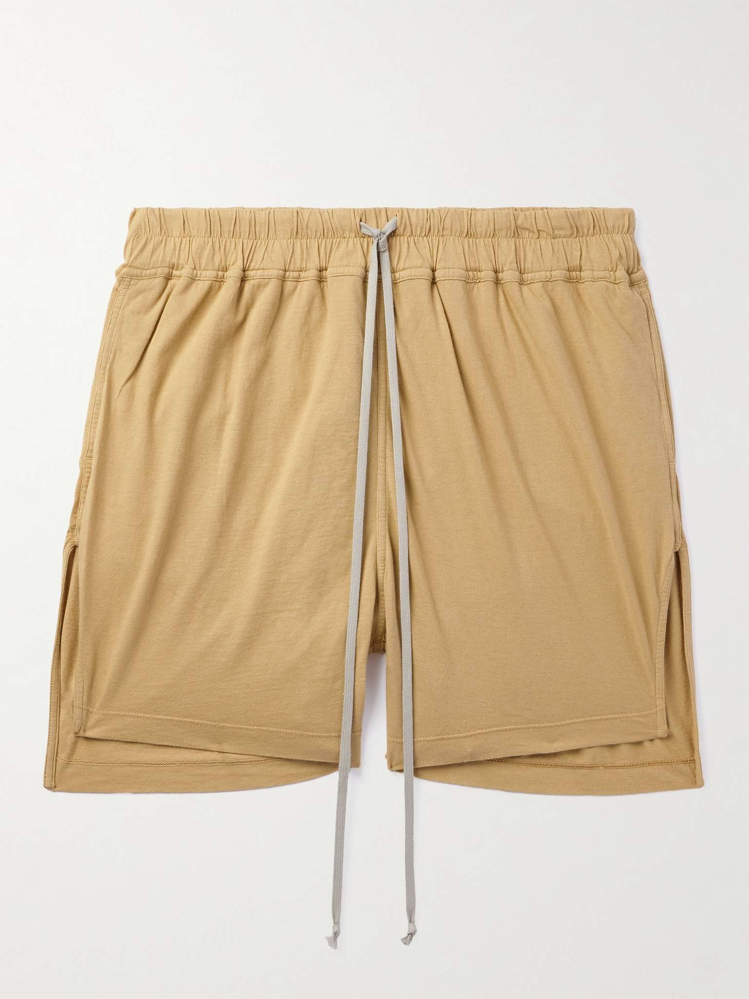 Phleg Straight-Leg Cotton-Jersey Drawstring Shorts - 1