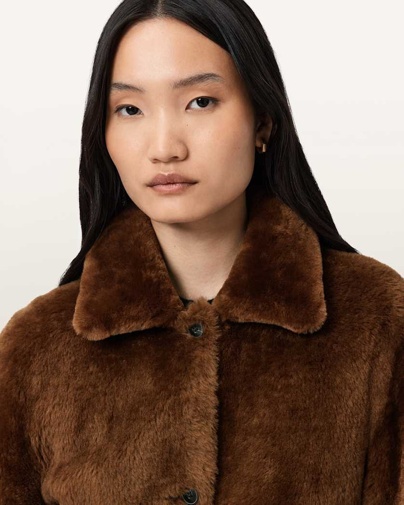 SERRA REVERSIBLE SHEARLING COAT 5