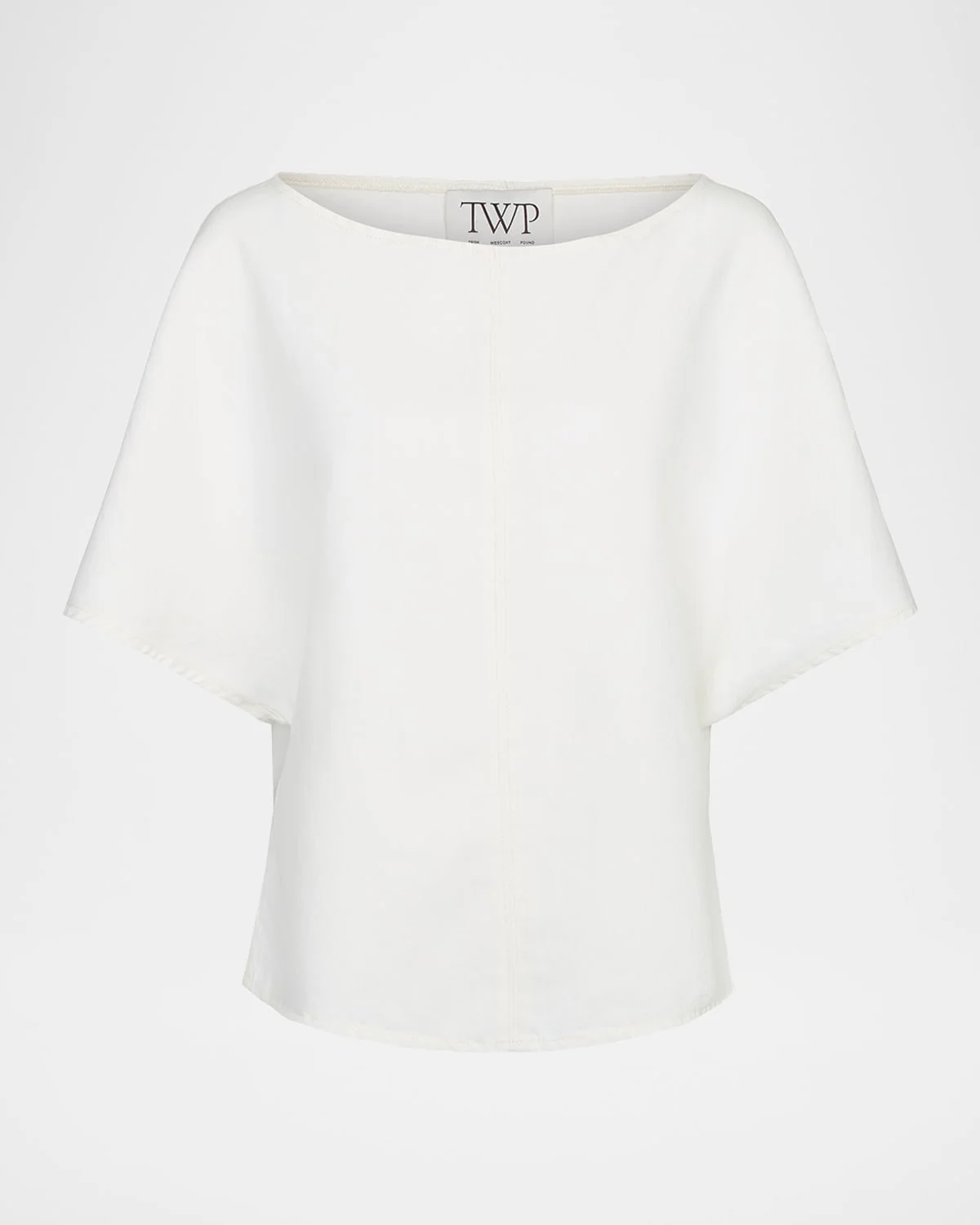 Simple T in Denim Shirting - 1