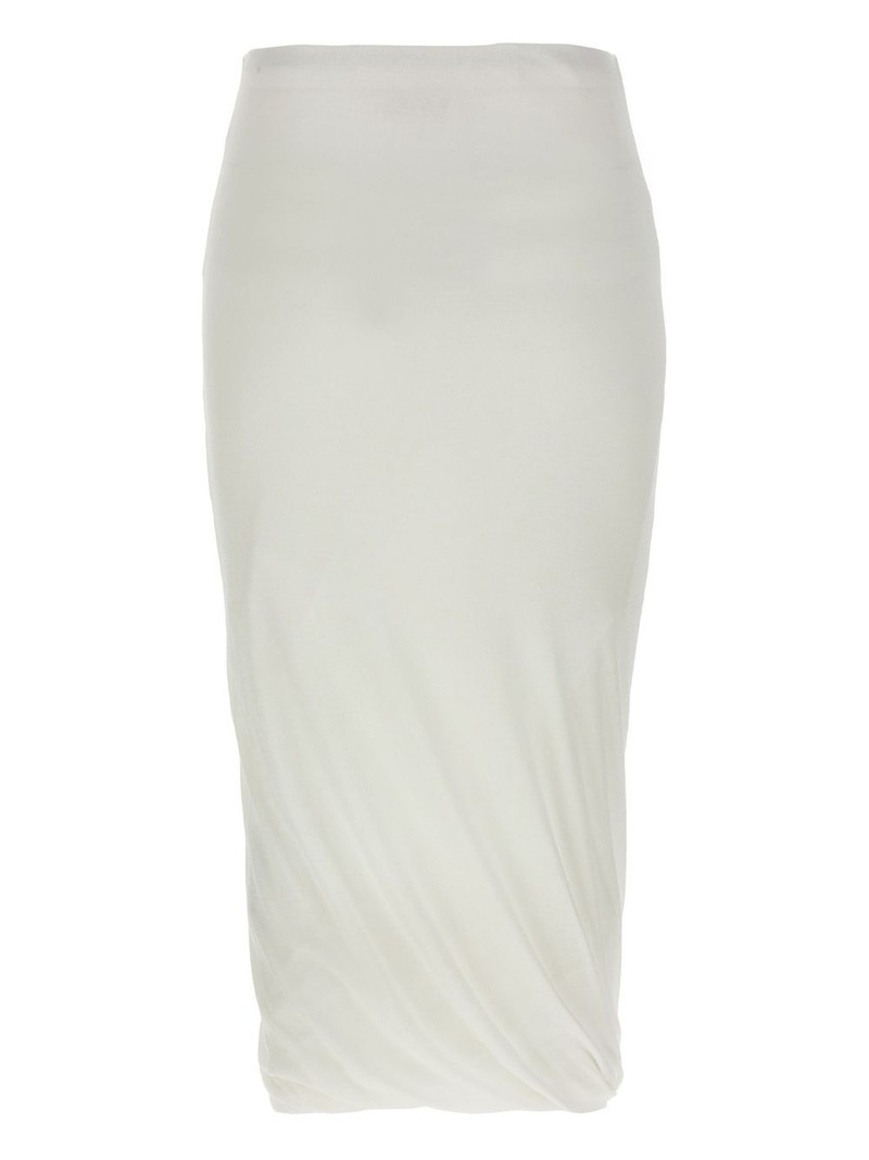 Jil Sander cotton midi skirt outlook