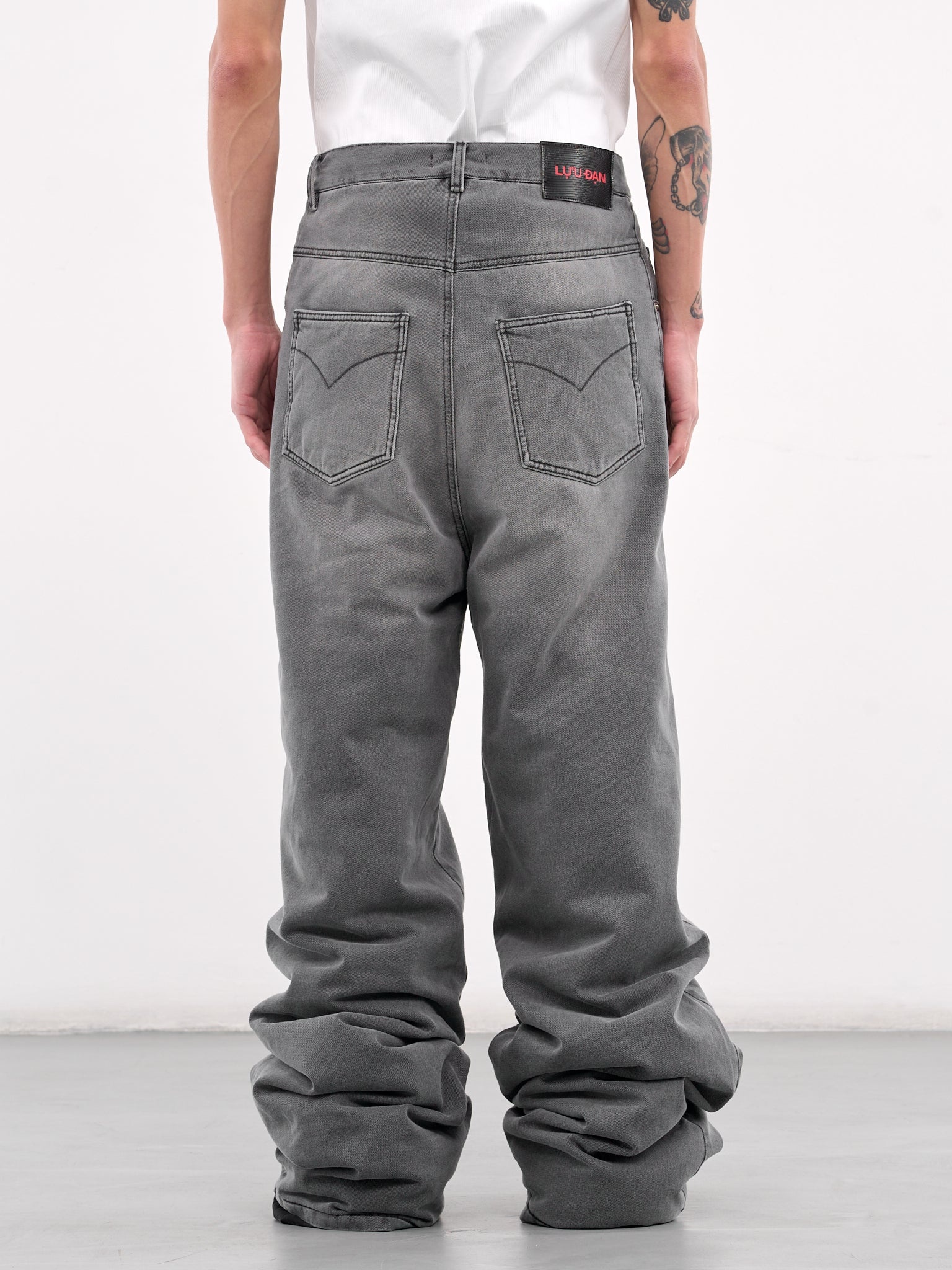 Wadded Stack Jeans - 3